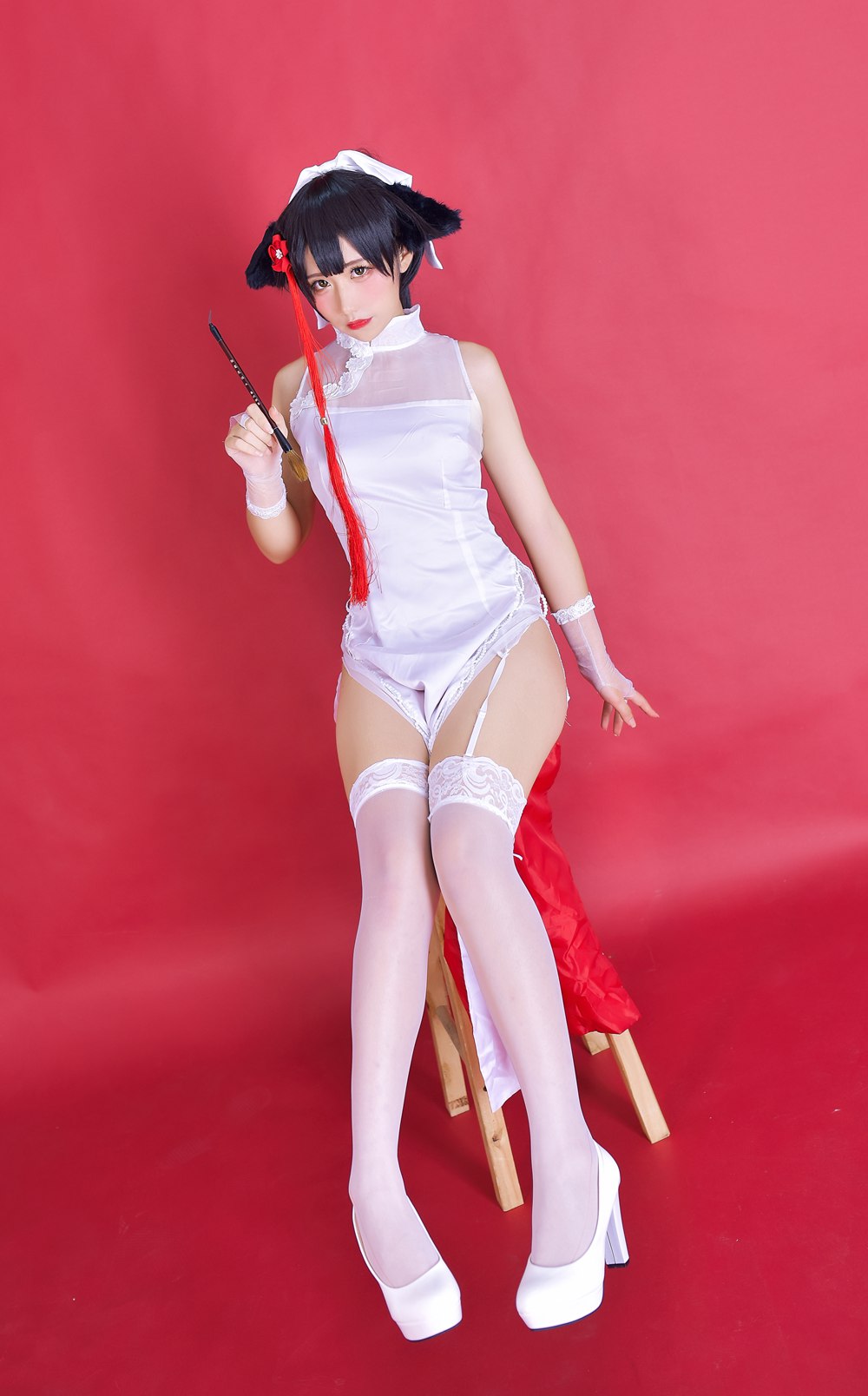 图片[15]-网红Coser@九曲Jean 碧蓝航线 旗袍 在线浏览 – 速更版-美库