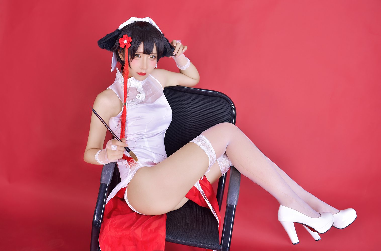 图片[16]-网红Coser@九曲Jean 碧蓝航线 旗袍 在线浏览 – 速更版-美库