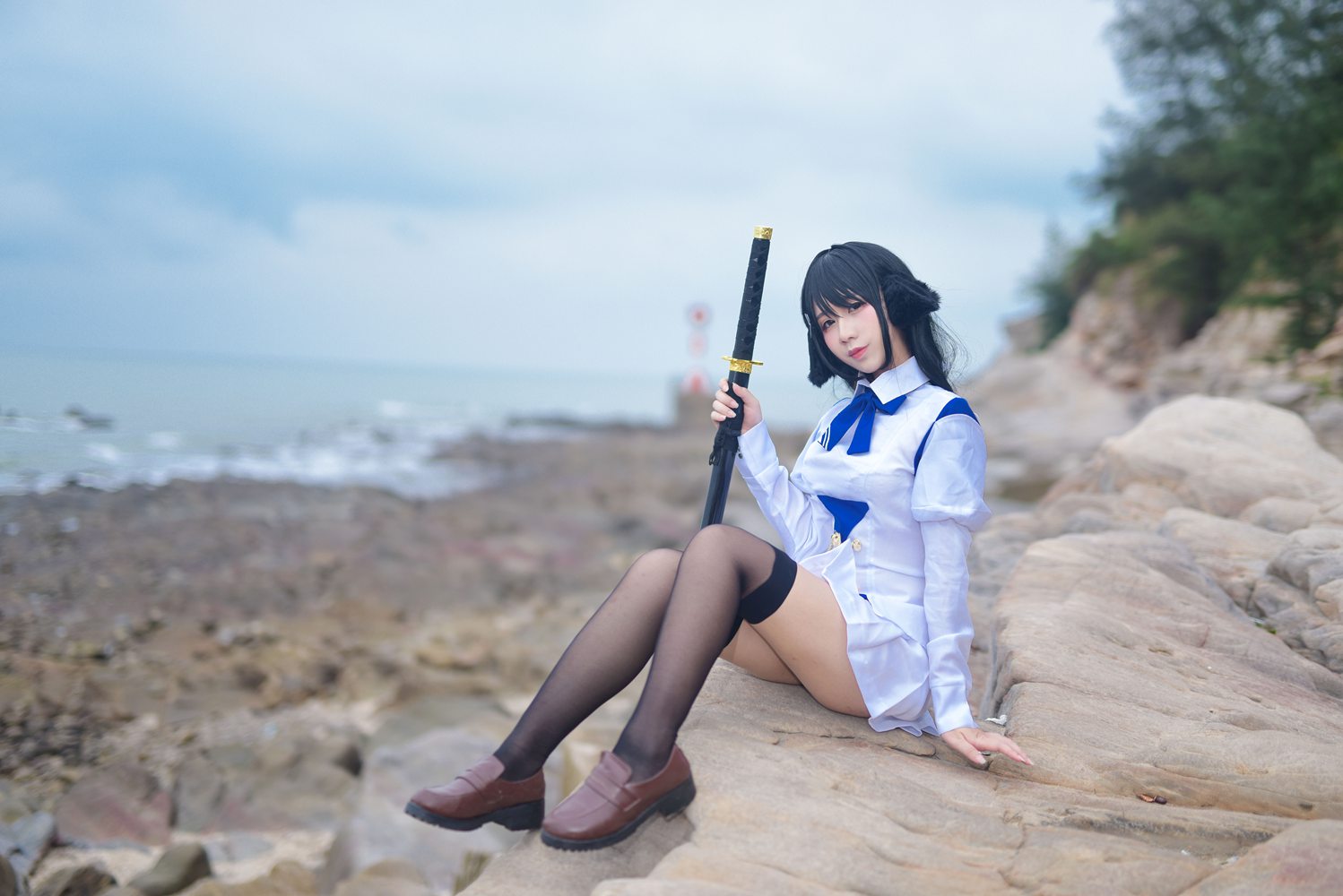 图片[24]-网红Coser@九曲Jean 碧蓝航线 海边 在线浏览 – 速更版-美库