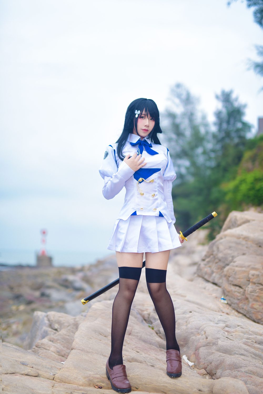 图片[27]-网红Coser@九曲Jean 碧蓝航线 海边 在线浏览 – 速更版-美库