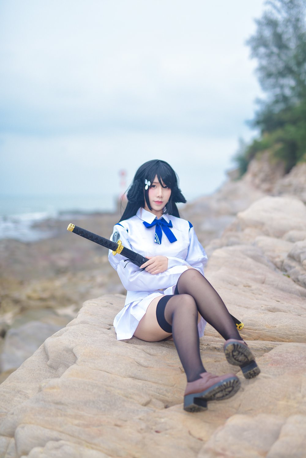 图片[28]-网红Coser@九曲Jean 碧蓝航线 海边 在线浏览 – 速更版-美库