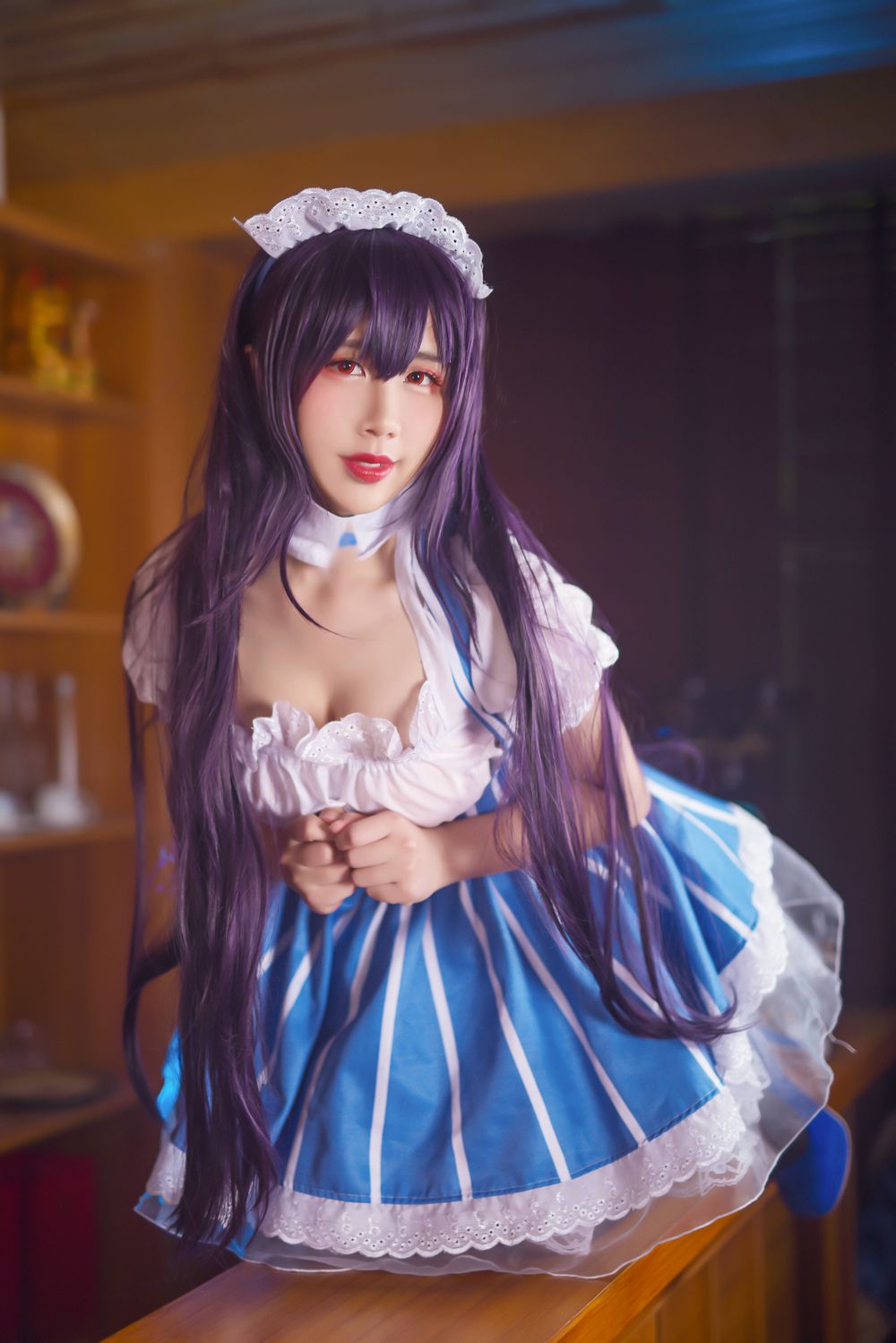 图片[17]-网红Coser@九曲Jean 加藤惠女仆 在线浏览 – 速更版-美库