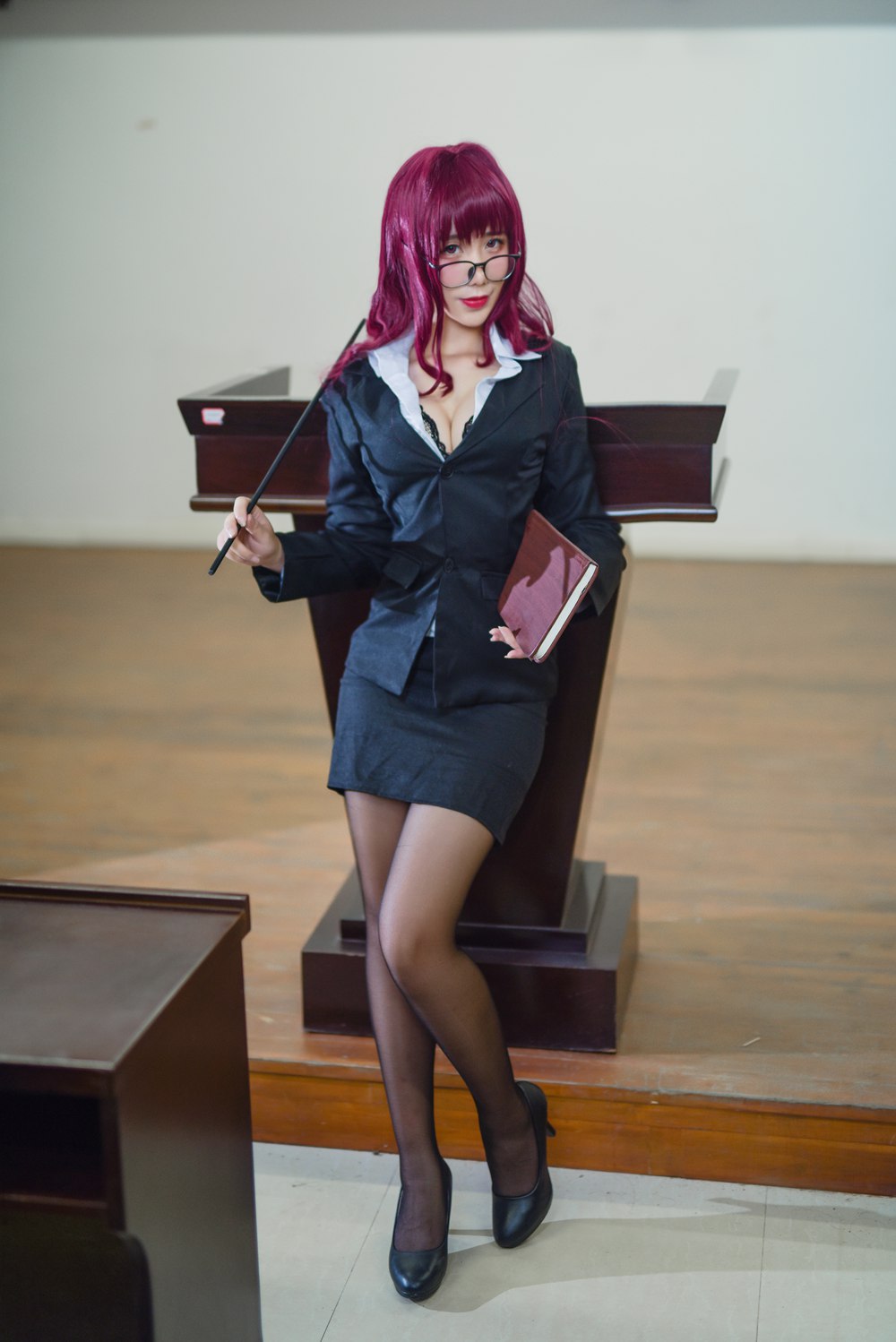 图片[2]-网红Coser@九曲Jean 斯卡哈 老师 在线浏览-翎羽暗房