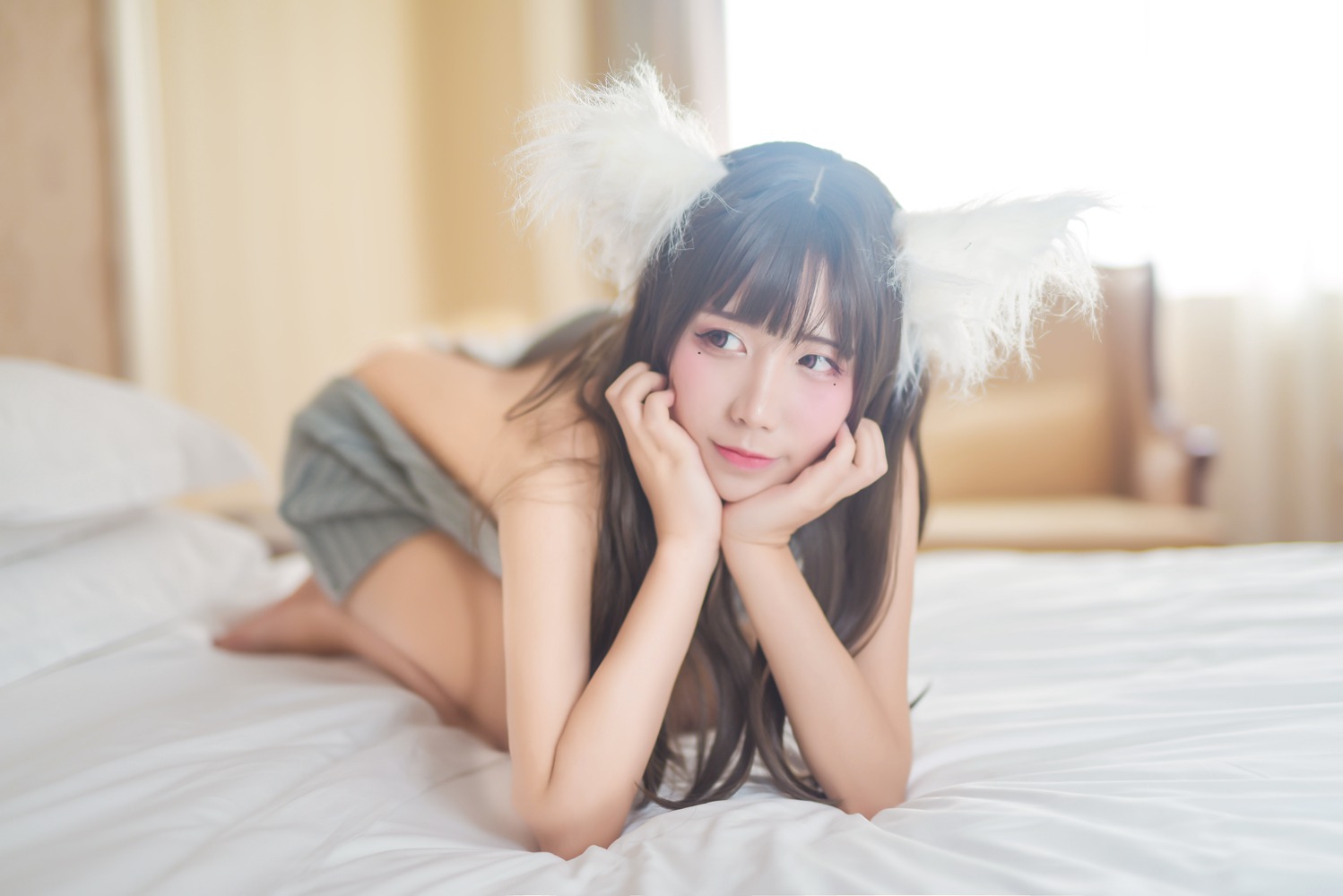 图片[35]-网红Coser@九曲Jean 露背毛衣 在线浏览 – 速更版-美库