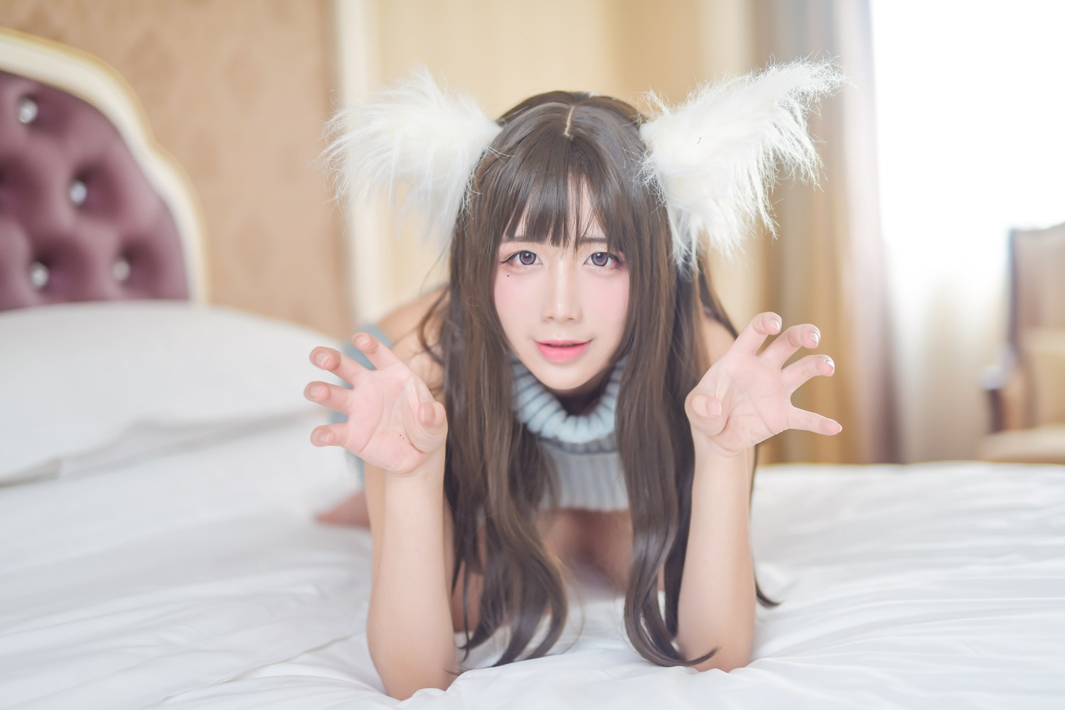 图片[36]-网红Coser@九曲Jean 露背毛衣 在线浏览 – 速更版-美库