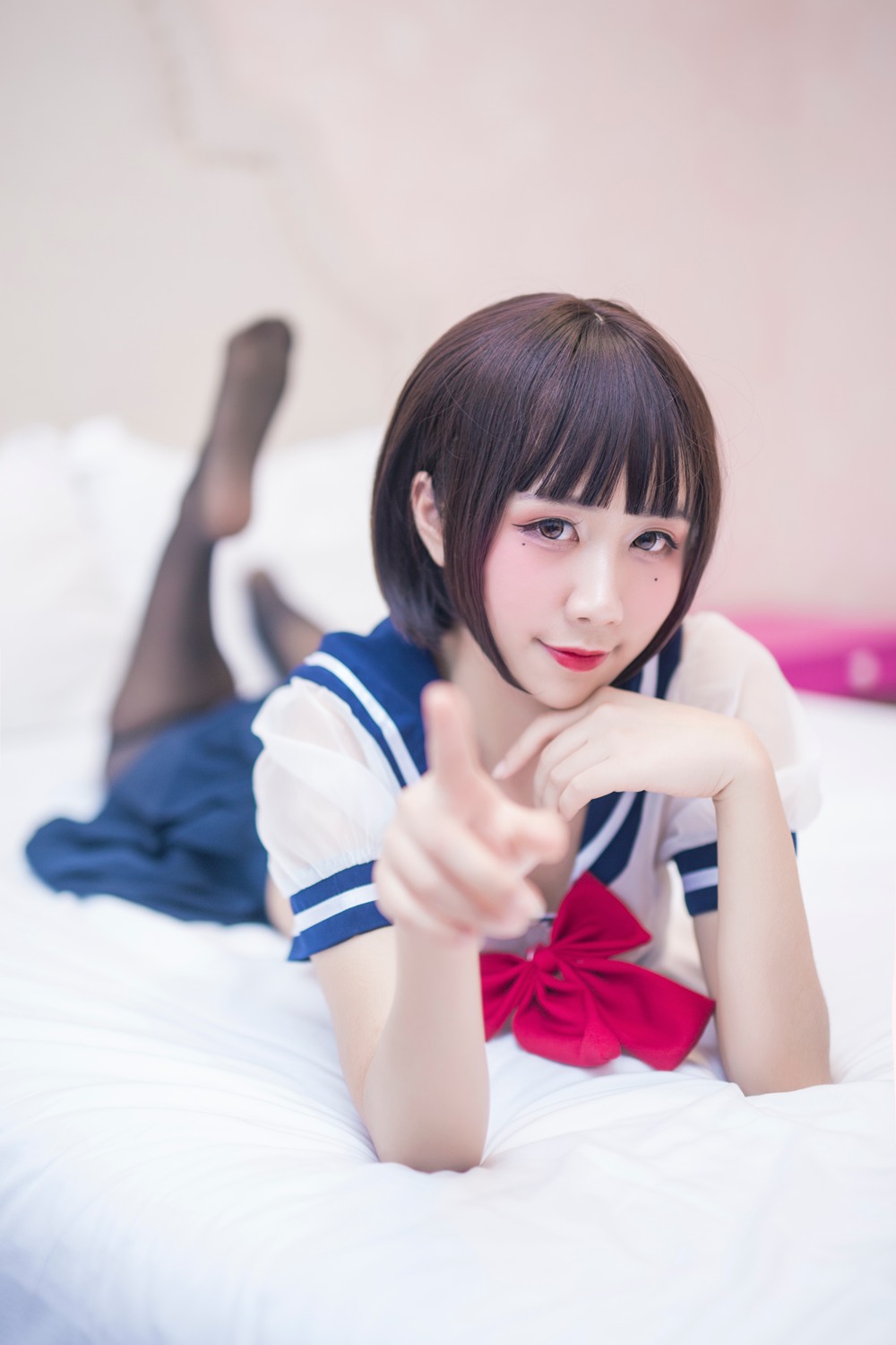 图片[10]-网红Coser@九曲Jean JK透明制服 在线浏览 – 速更版-美库