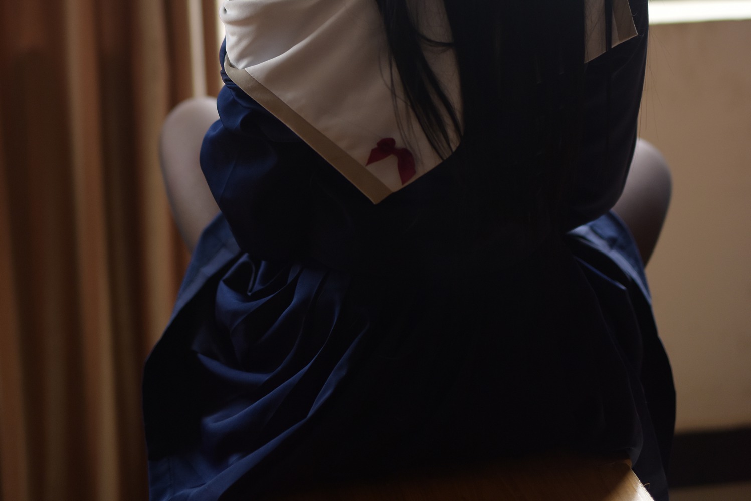 图片[18]-网红Coser@九曲Jean JK露脐制服 在线浏览 – 速更版-美库