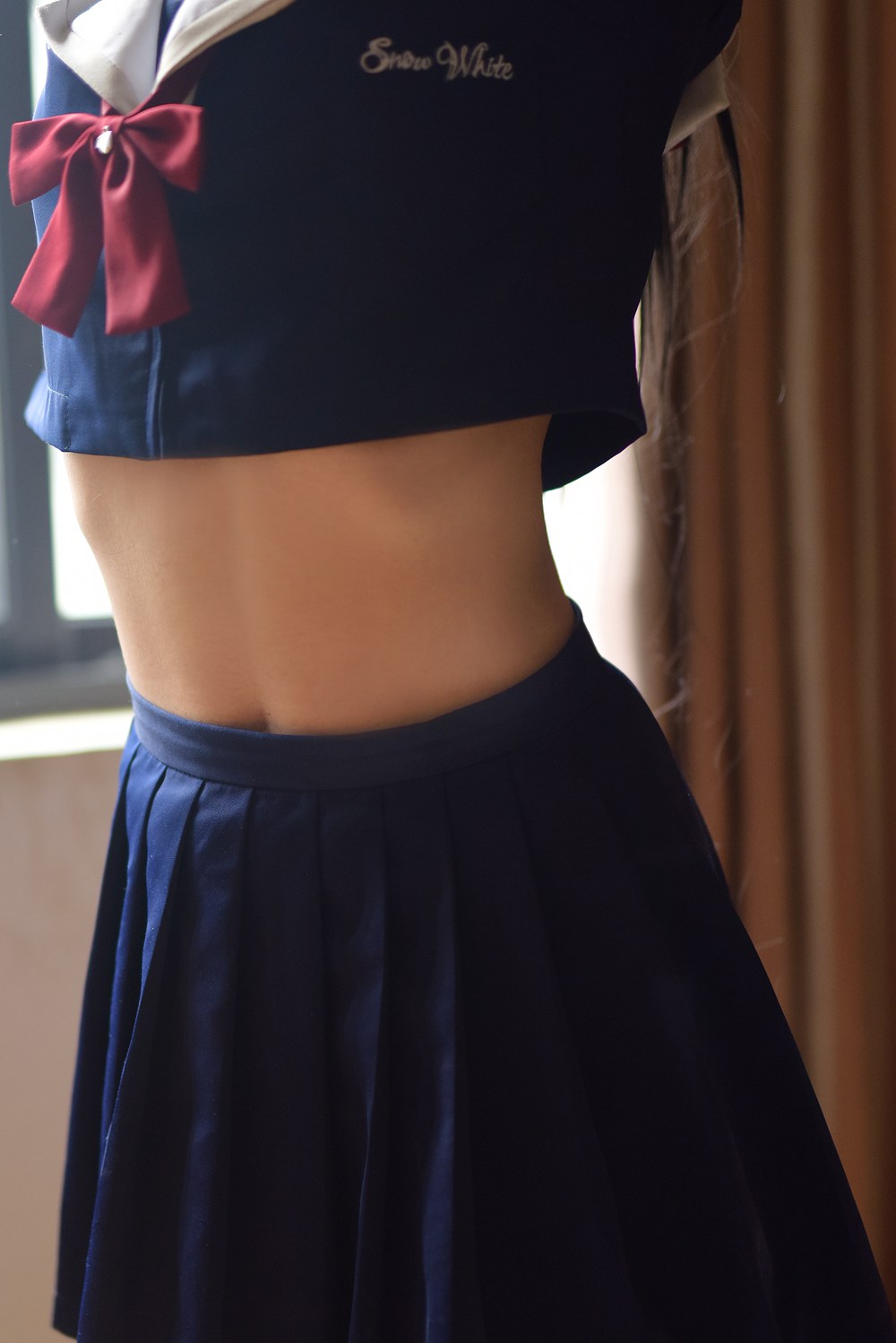 图片[19]-网红Coser@九曲Jean JK露脐制服 在线浏览 – 速更版-美库