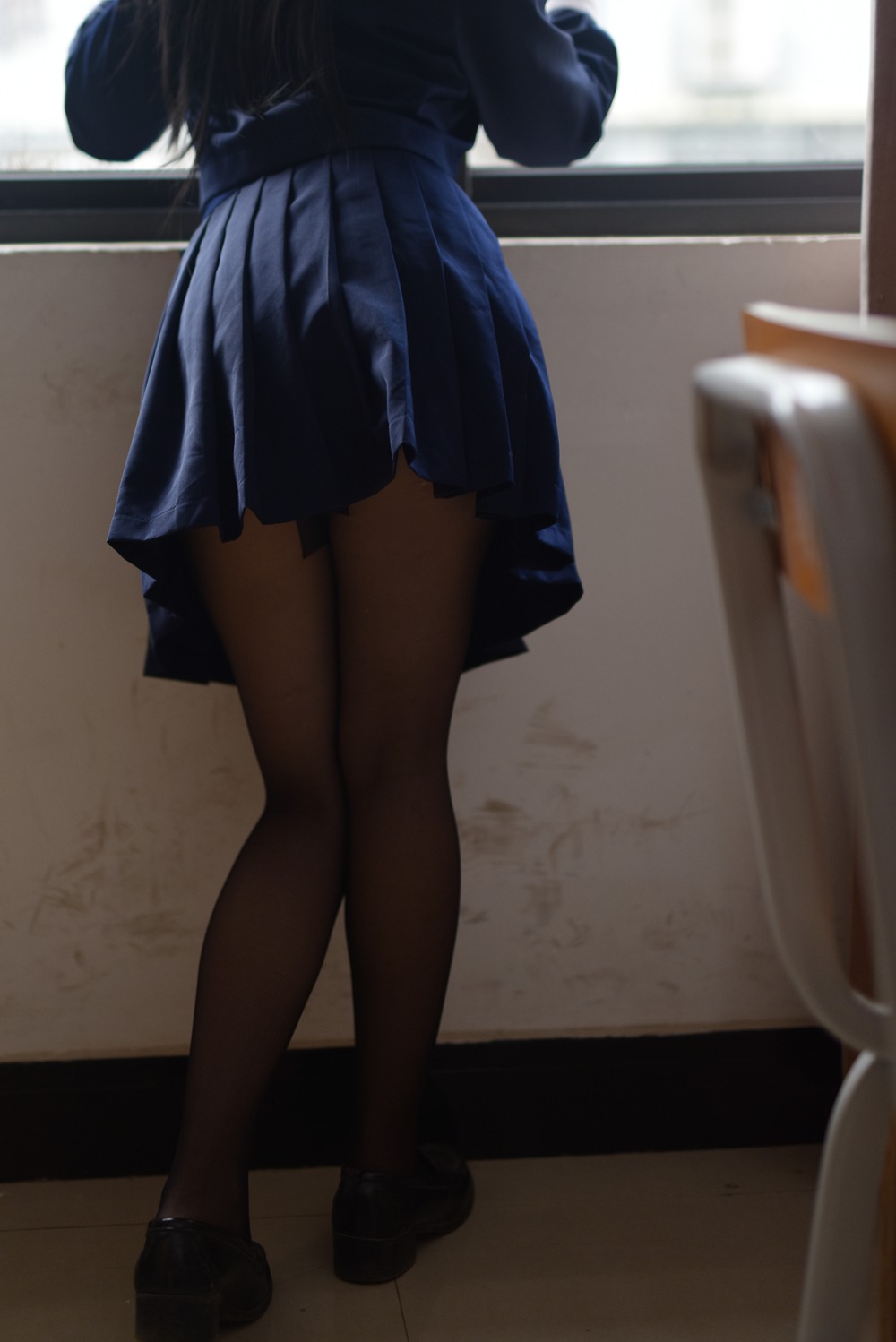 图片[26]-网红Coser@九曲Jean JK露脐制服 在线浏览 – 速更版-美库