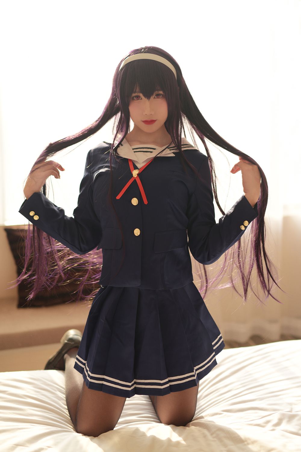 图片[19]-网红Coser@九曲Jean 霞之丘诗羽 在线浏览 – 速更版-美库