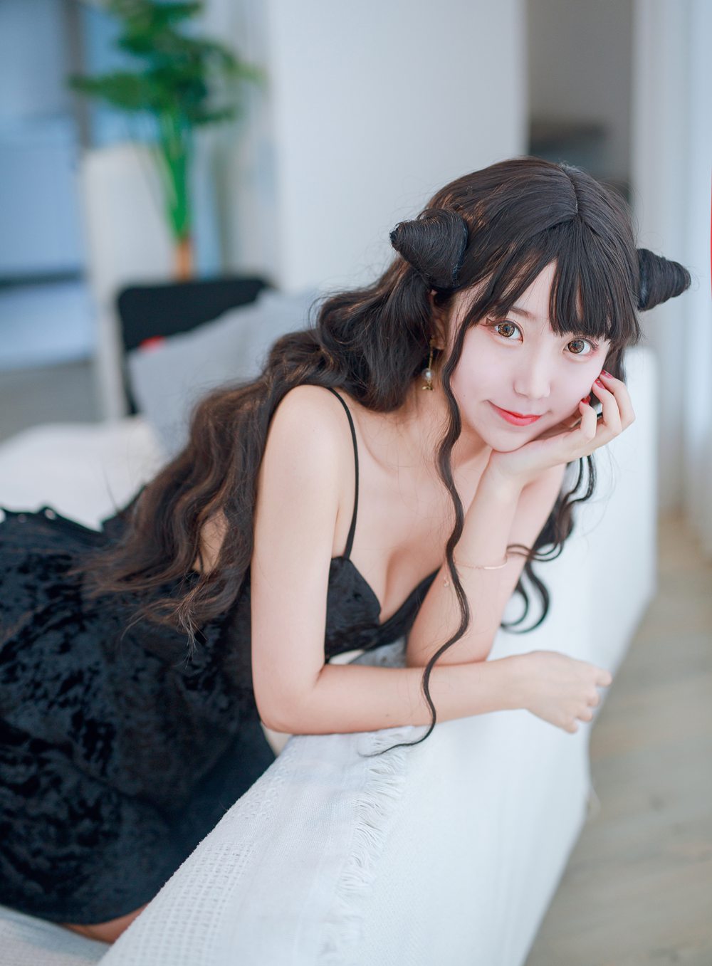图片[18]-微博红人动漫Coser@黑川 小恶魔黑裙子完成图 在线浏览 – 速更版-美库