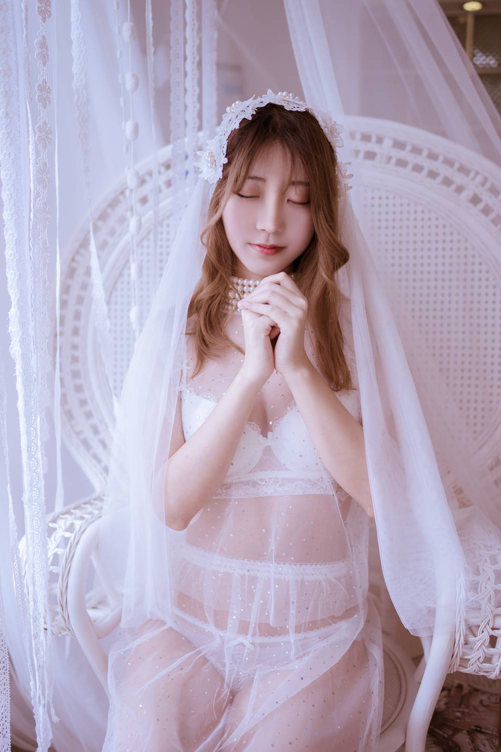 图片[28]-微博红人动漫Coser@黑川 年上彼女 白色婚纱 在线浏览 – 速更版-美库