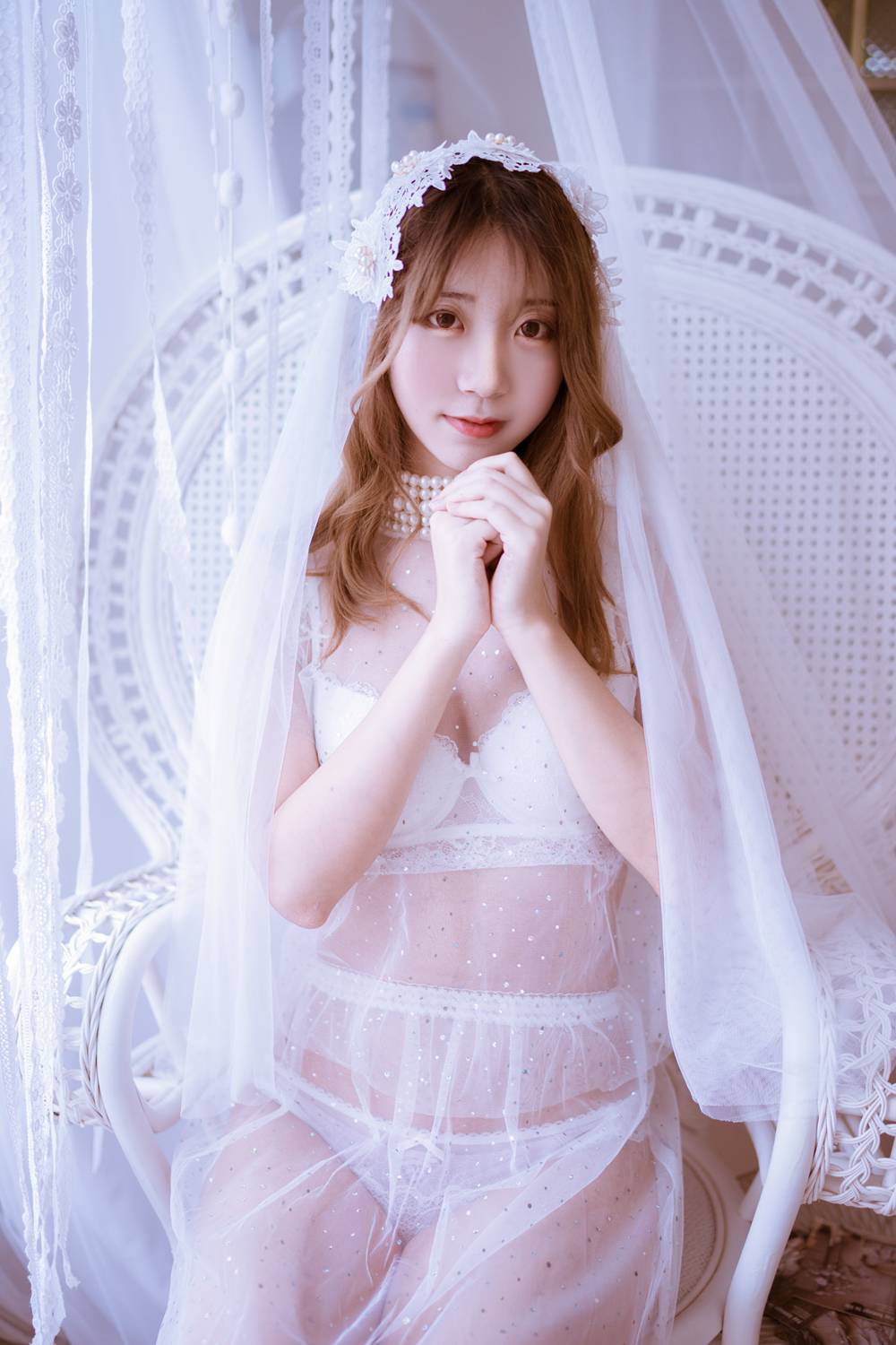 图片[23]-微博红人动漫Coser@黑川 年上彼女 白色婚纱 在线浏览 – 速更版-美库