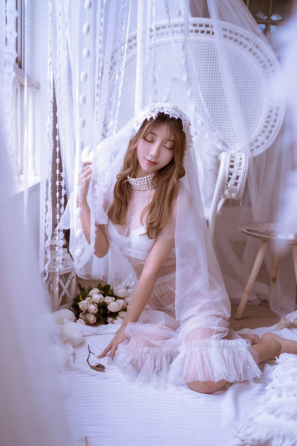 图片[22]-微博红人动漫Coser@黑川 年上彼女 白色婚纱 在线浏览 – 速更版-美库