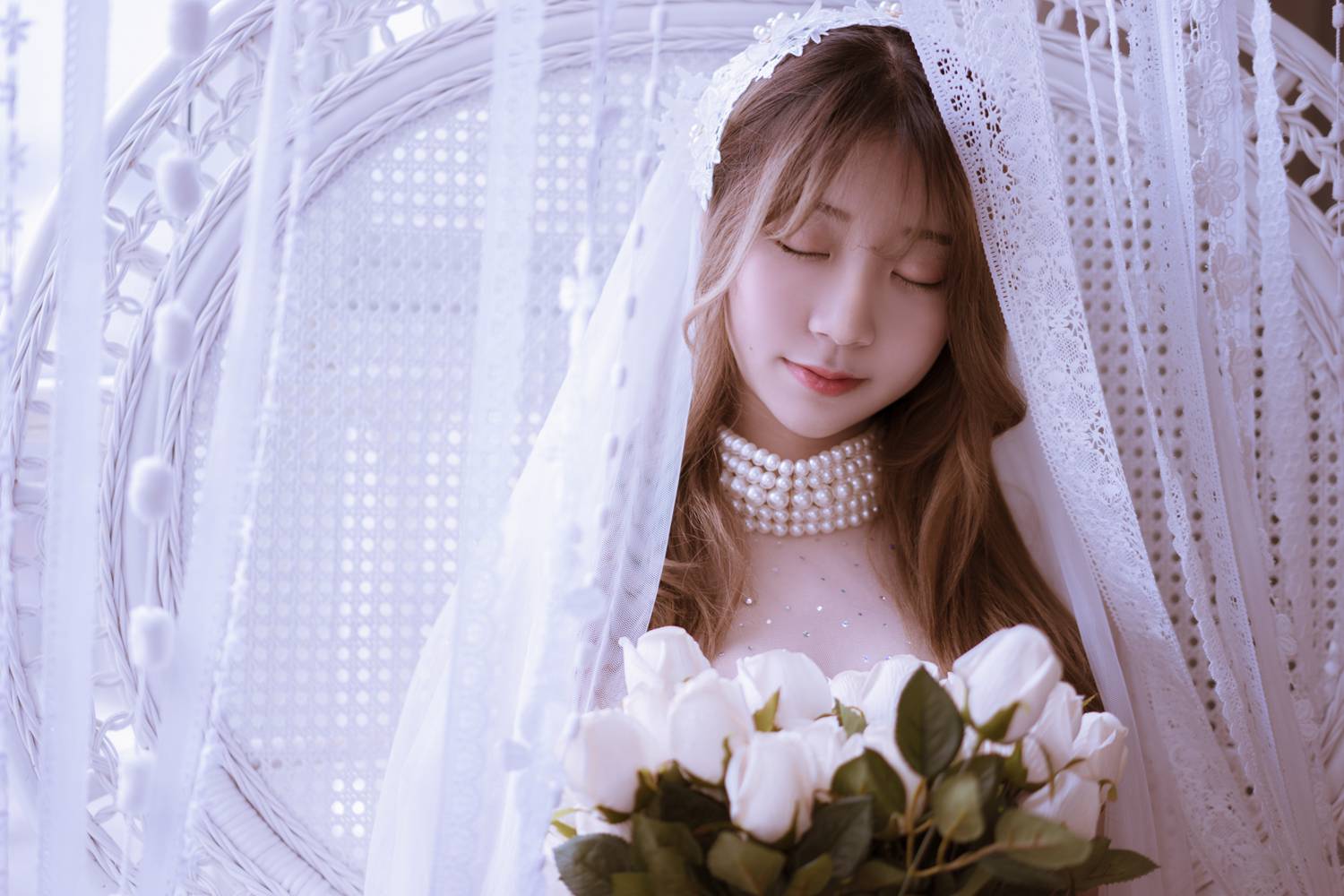 图片[11]-微博红人动漫Coser@黑川 年上彼女 白色婚纱 在线浏览 – 速更版-美库