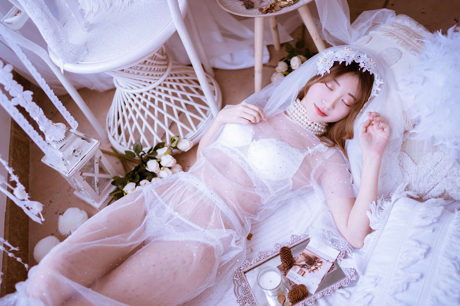 图片[25]-微博红人动漫Coser@黑川 年上彼女 白色婚纱 在线浏览 – 速更版-美库