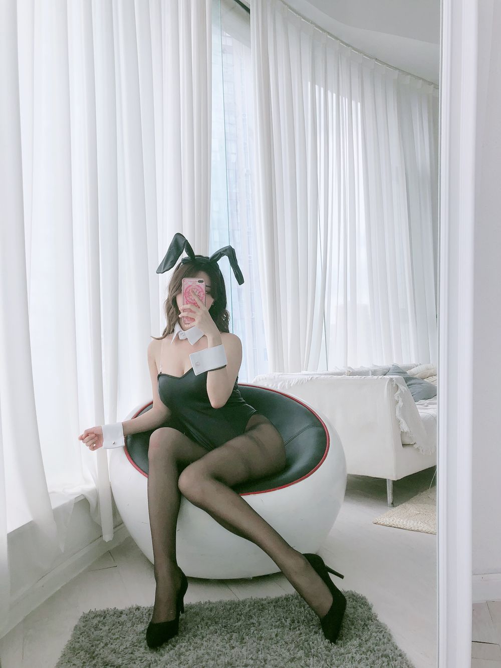 图片[13]-微博红人动漫Coser@黑川 黑色兔女郎 在线浏览 – 速更版-美库