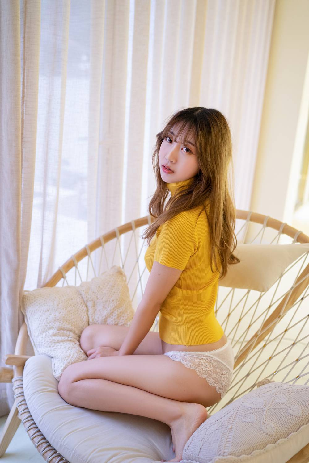 图片[19]-微博红人动漫Coser@黑川 黄色毛衣 在线浏览 – 速更版-美库