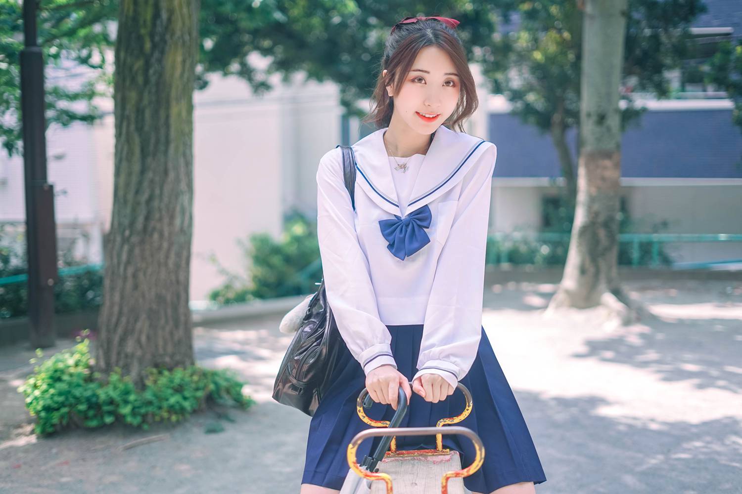图片[18]-微博红人动漫Coser@黑川 单马尾制服 在线浏览 – 速更版-美库