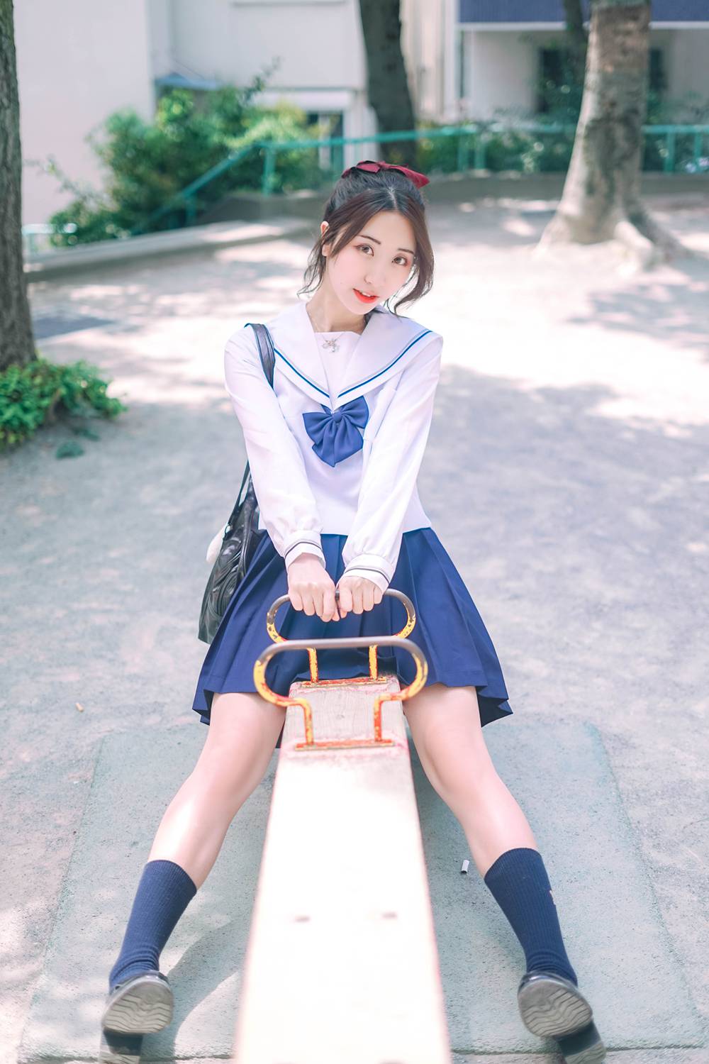 图片[20]-微博红人动漫Coser@黑川 单马尾制服 在线浏览 – 速更版-美库