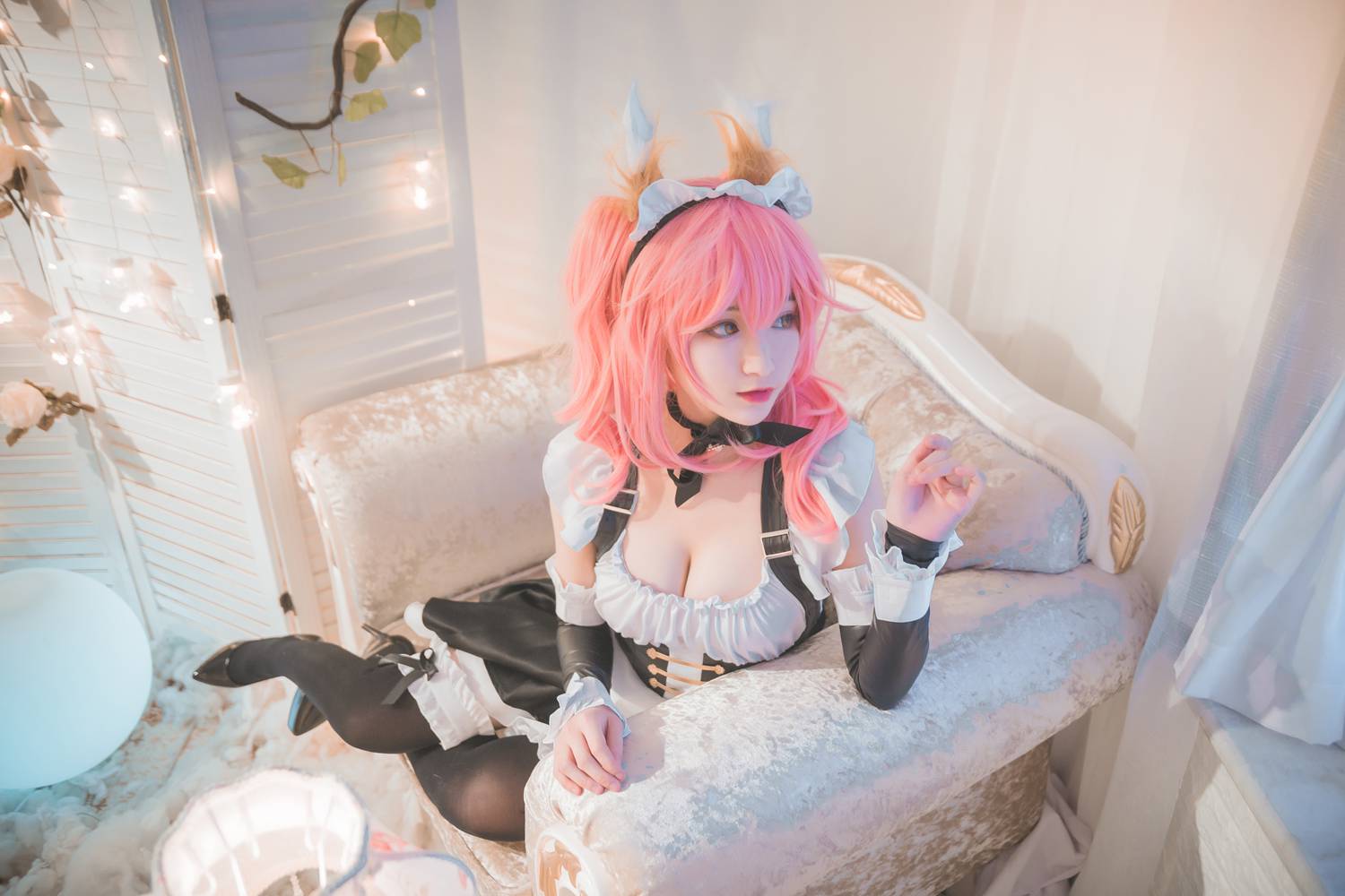 图片[11]-微博红人Coser@鬼畜摇 玉藻前女仆 在线浏览 – 速更版-美库