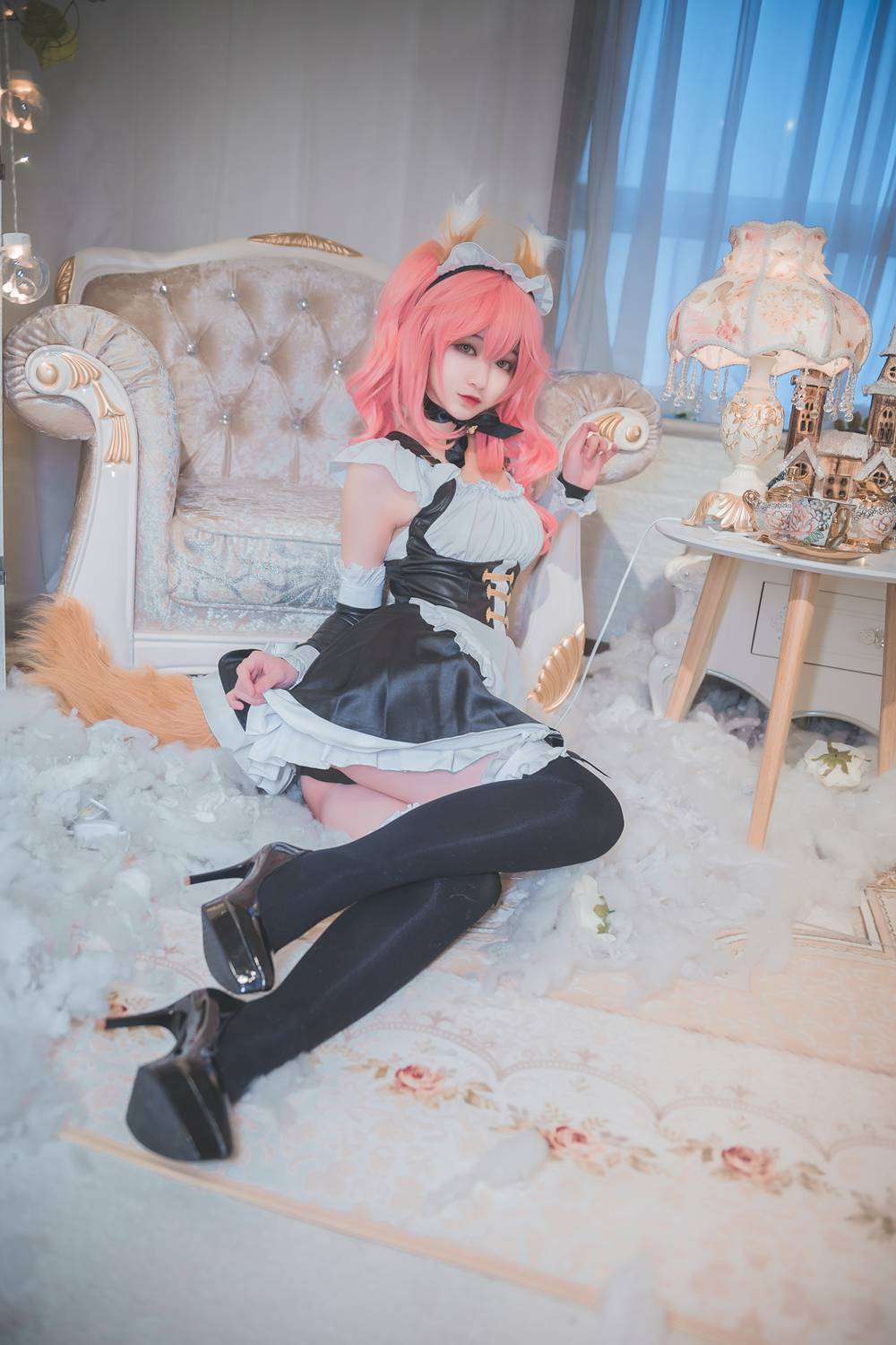 图片[12]-微博红人Coser@鬼畜摇 玉藻前女仆 在线浏览 – 速更版-美库