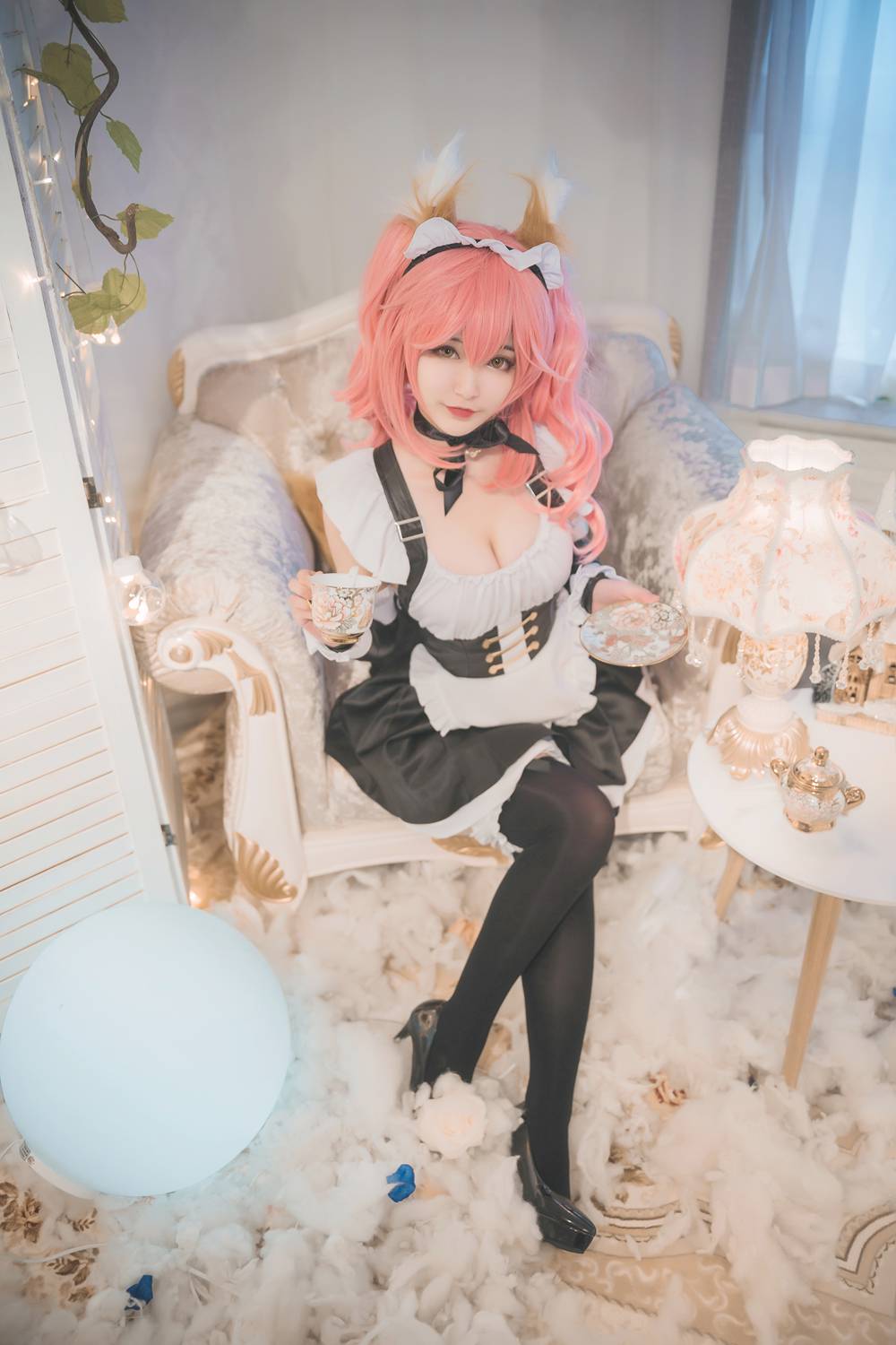 图片[23]-微博红人Coser@鬼畜摇 玉藻前女仆 在线浏览 – 速更版-美库