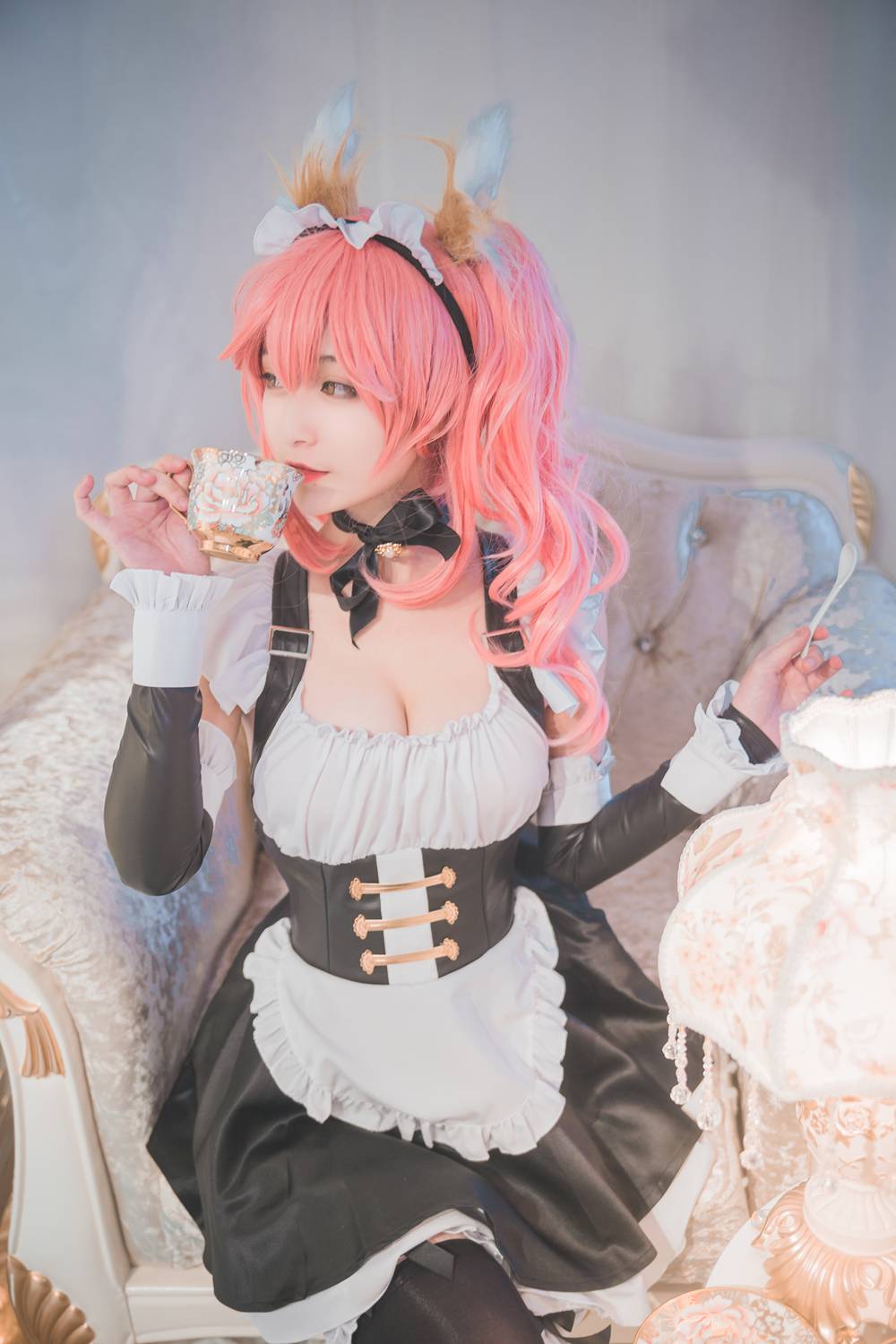 图片[26]-微博红人Coser@鬼畜摇 玉藻前女仆 在线浏览 – 速更版-美库