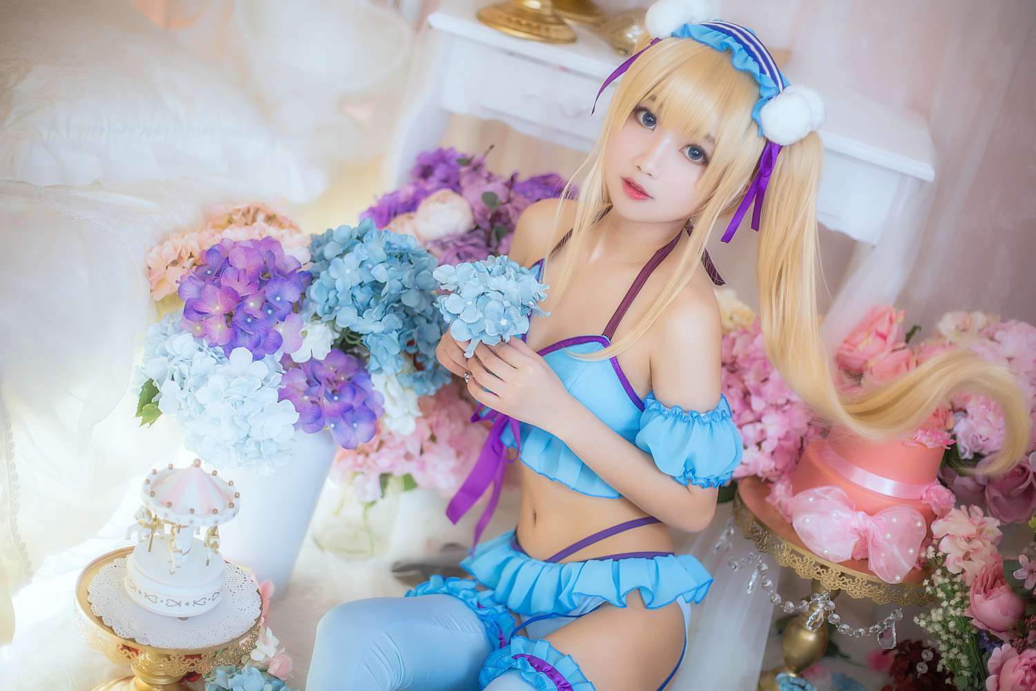 图片[13]-微博红人Coser@鬼畜摇 睡衣 在线浏览 – 速更版-美库