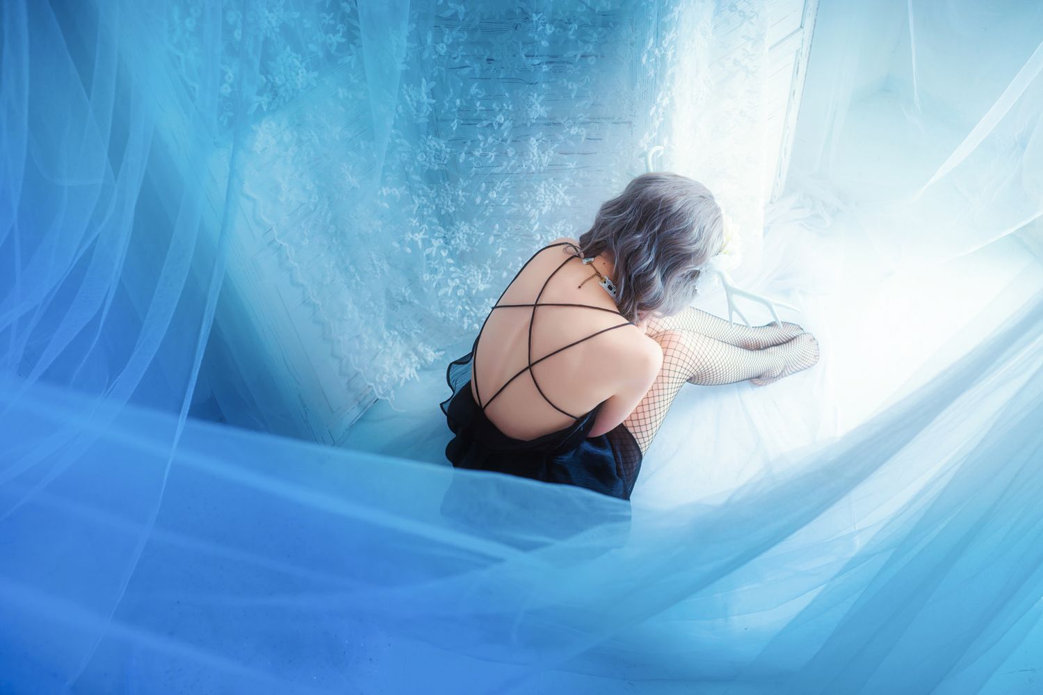 图片[18]-网红Coser@疯猫ss 黑裙 在线浏览 – 速更版-美库