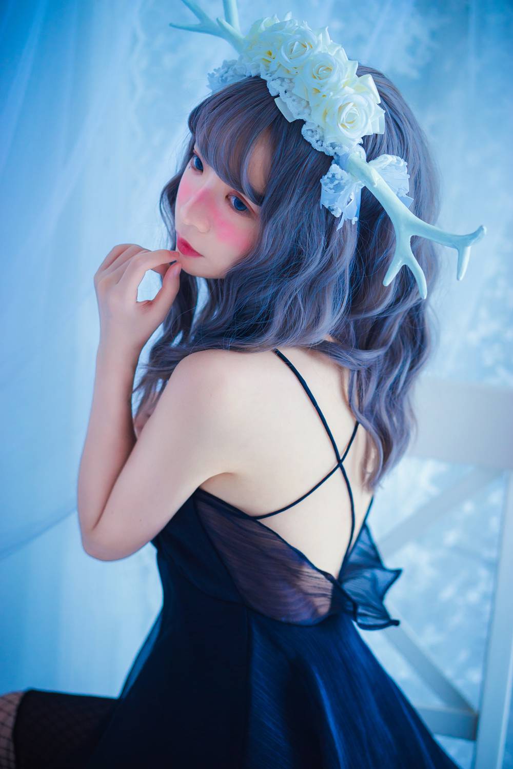 图片[21]-网红Coser@疯猫ss 黑裙 在线浏览 – 速更版-美库