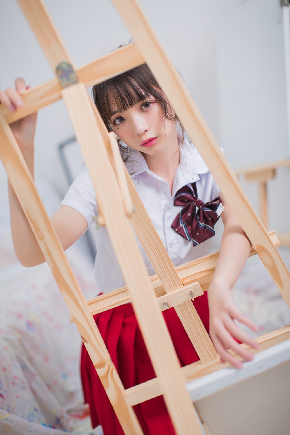 图片[21]-网红Coser@疯猫ss 画室JK 在线浏览 – 速更版-美库