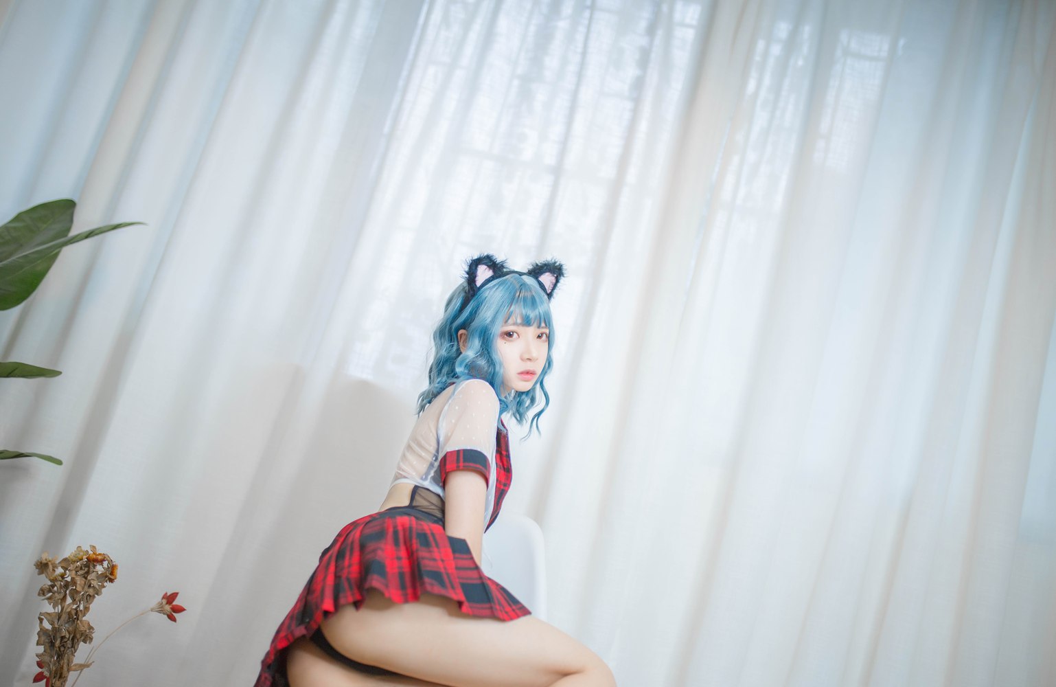 图片[18]-网红Coser@疯猫ss 蓝发 在线浏览 – 速更版-美库