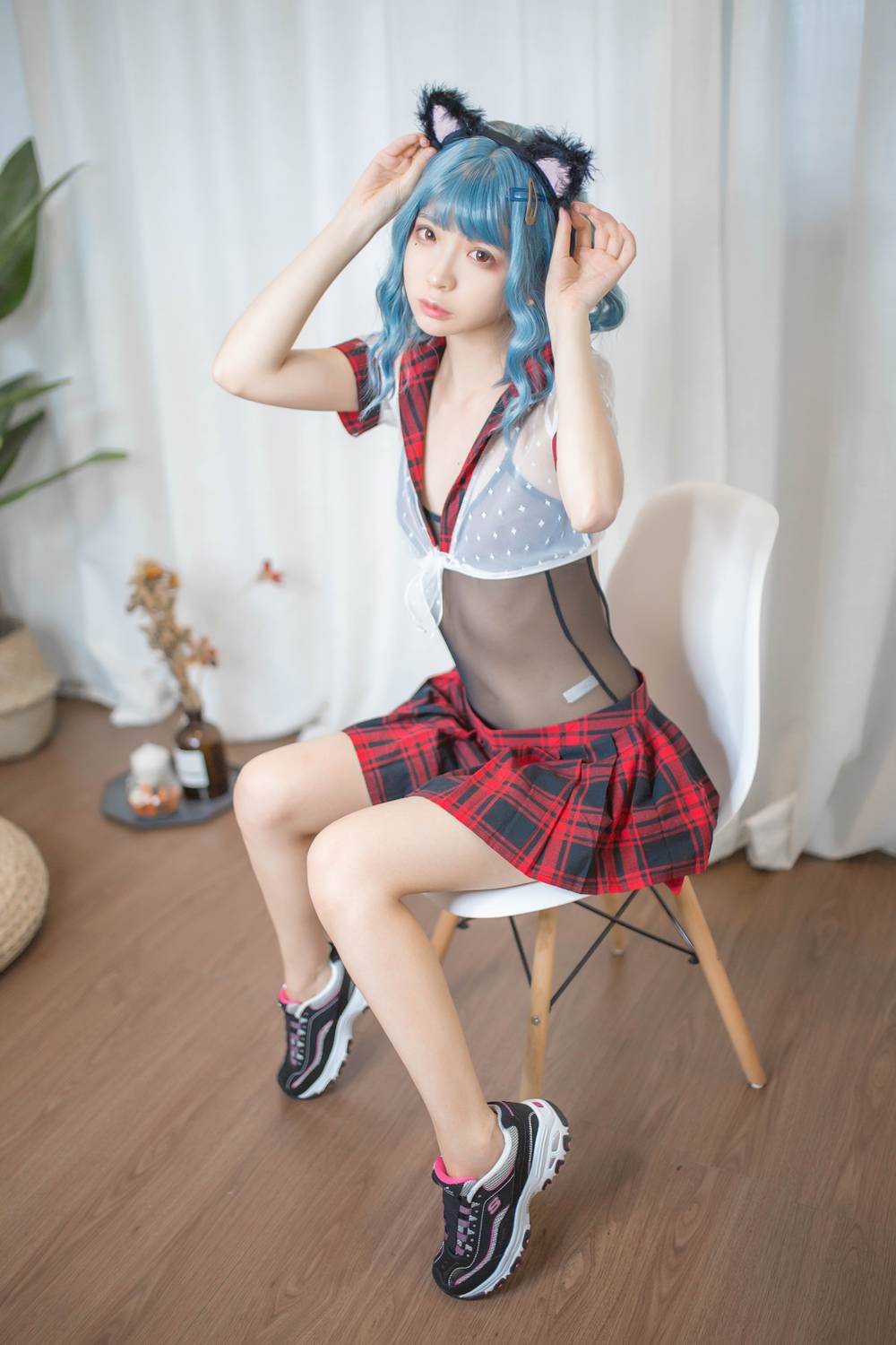 图片[21]-网红Coser@疯猫ss 蓝发 在线浏览 – 速更版-美库