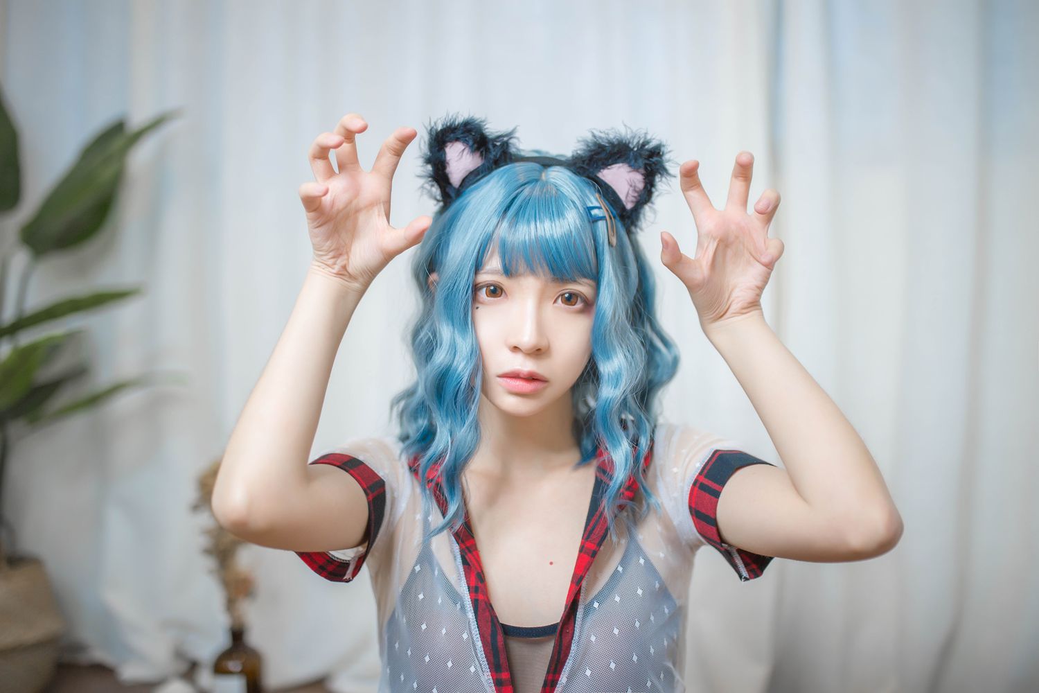 图片[24]-网红Coser@疯猫ss 蓝发 在线浏览 – 速更版-美库
