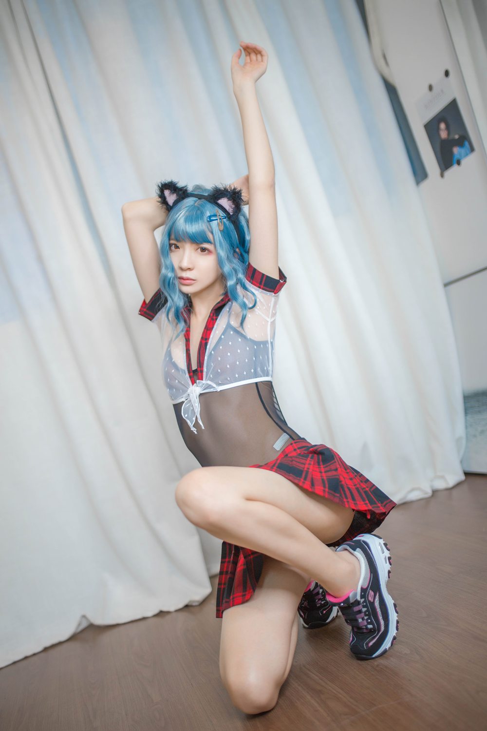 图片[25]-网红Coser@疯猫ss 蓝发 在线浏览 – 速更版-美库