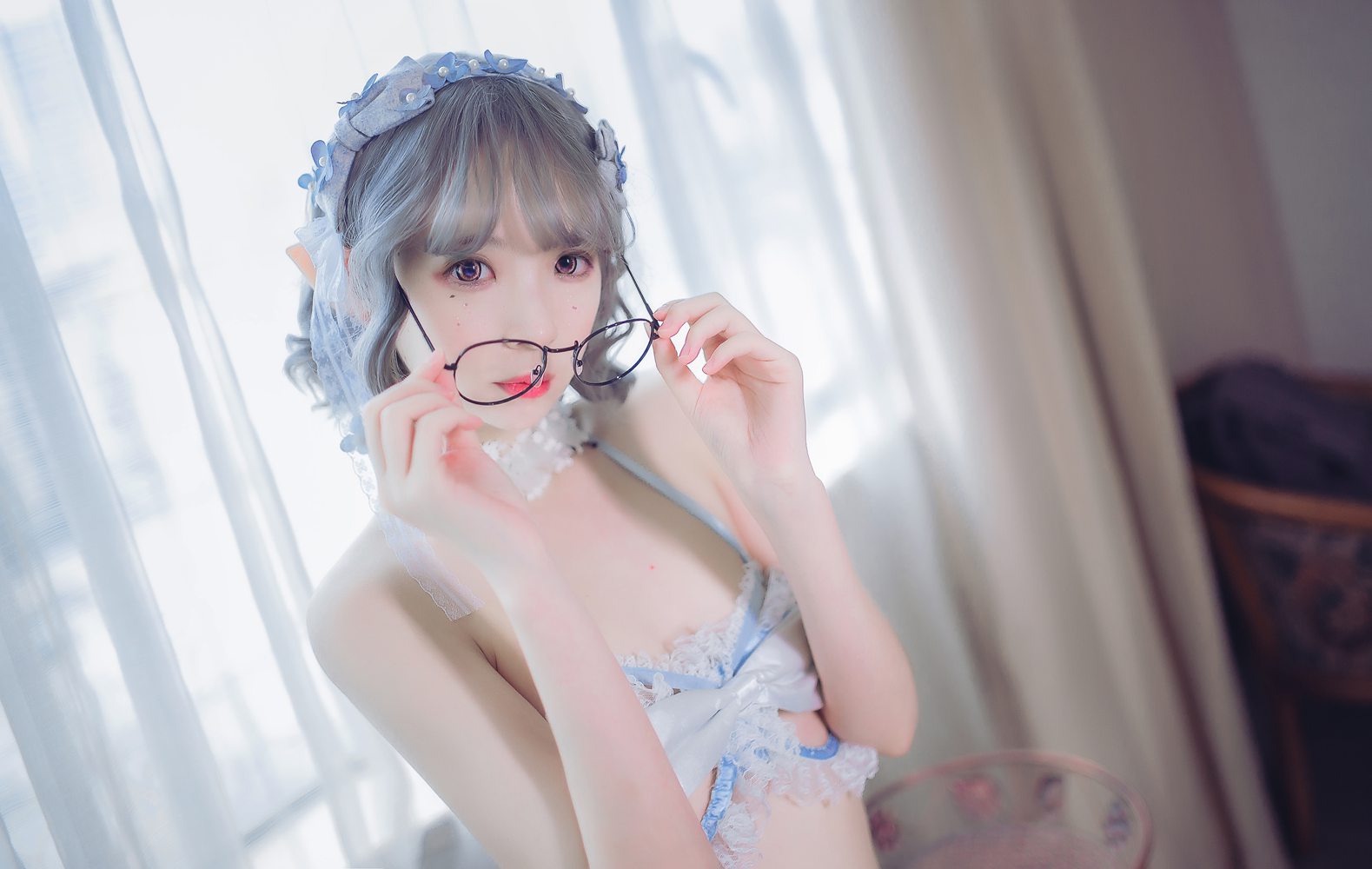 图片[21]-网红Coser@疯猫ss 蓝色精灵 在线浏览 – 速更版-美库