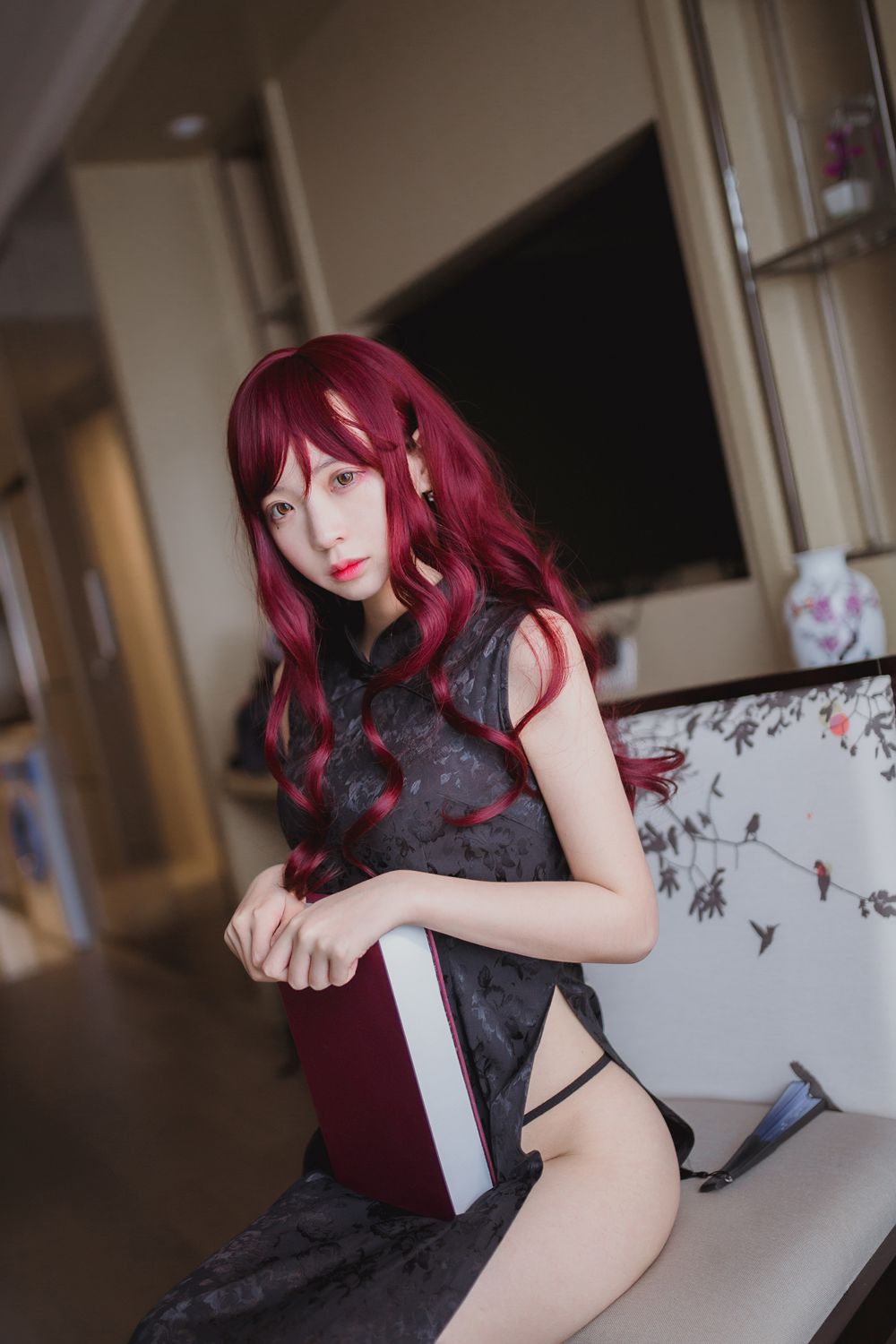 图片[11]-网红Coser@疯猫ss 旗袍 在线浏览 – 速更版-美库