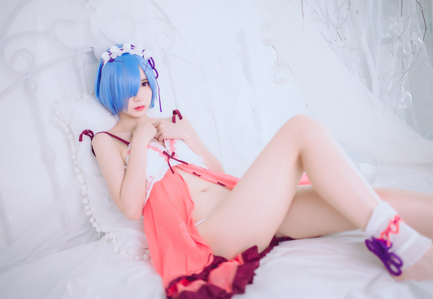 图片[27]-网红Coser@疯猫ss 蕾姆 在线浏览 – 速更版-美库