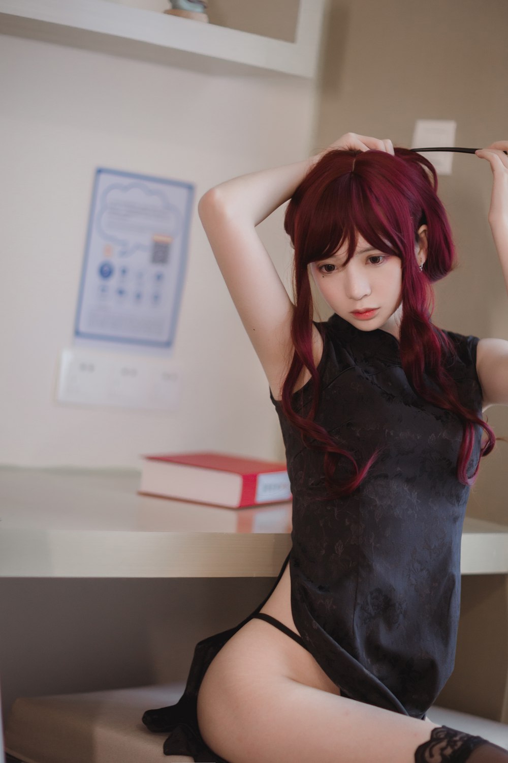 图片[18]-网红Coser@疯猫ss 旗袍 在线浏览 – 速更版-美库