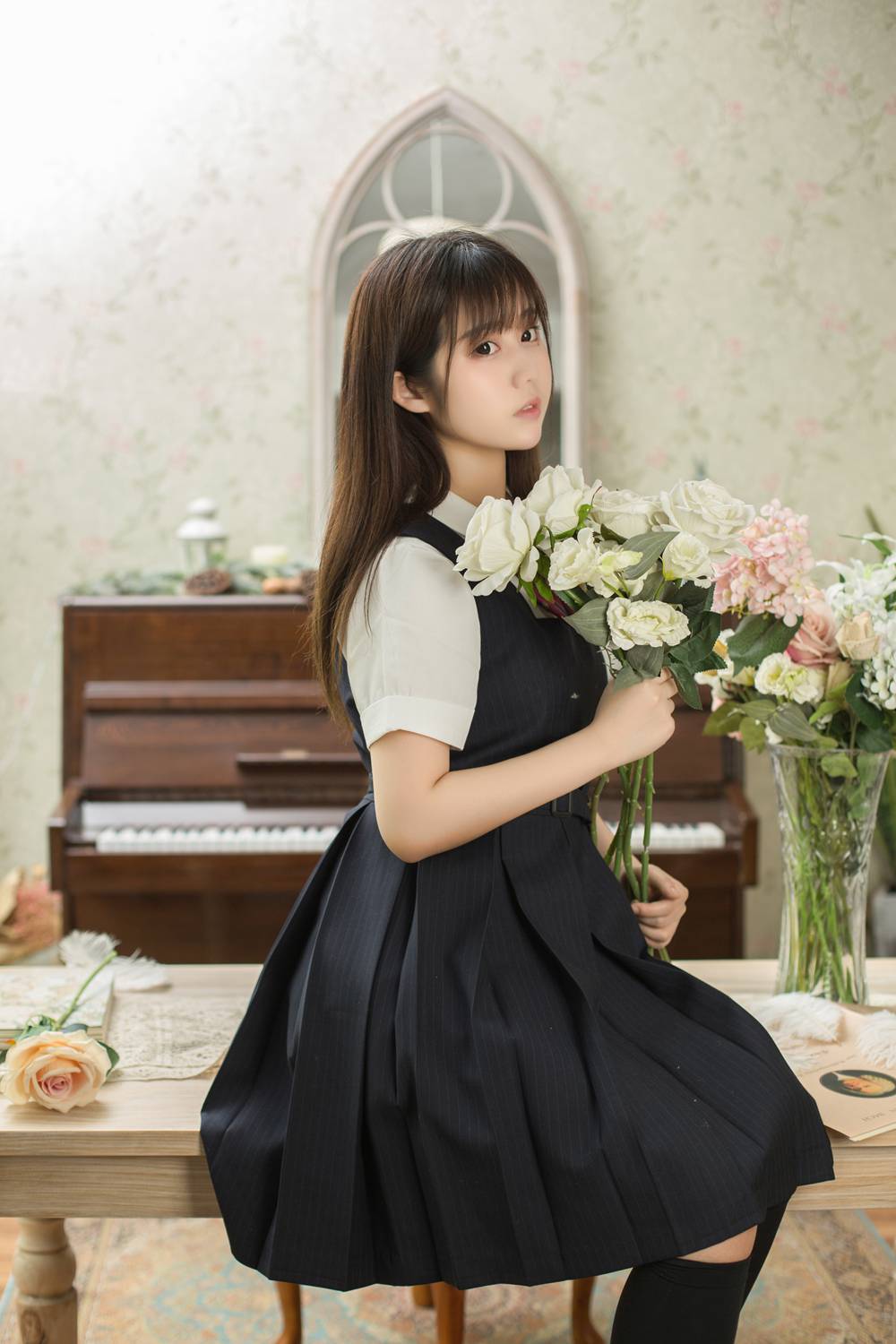 图片[35]-[喵糖映画] VOL.004 文静学妹 在线浏览 – 速更版-美库