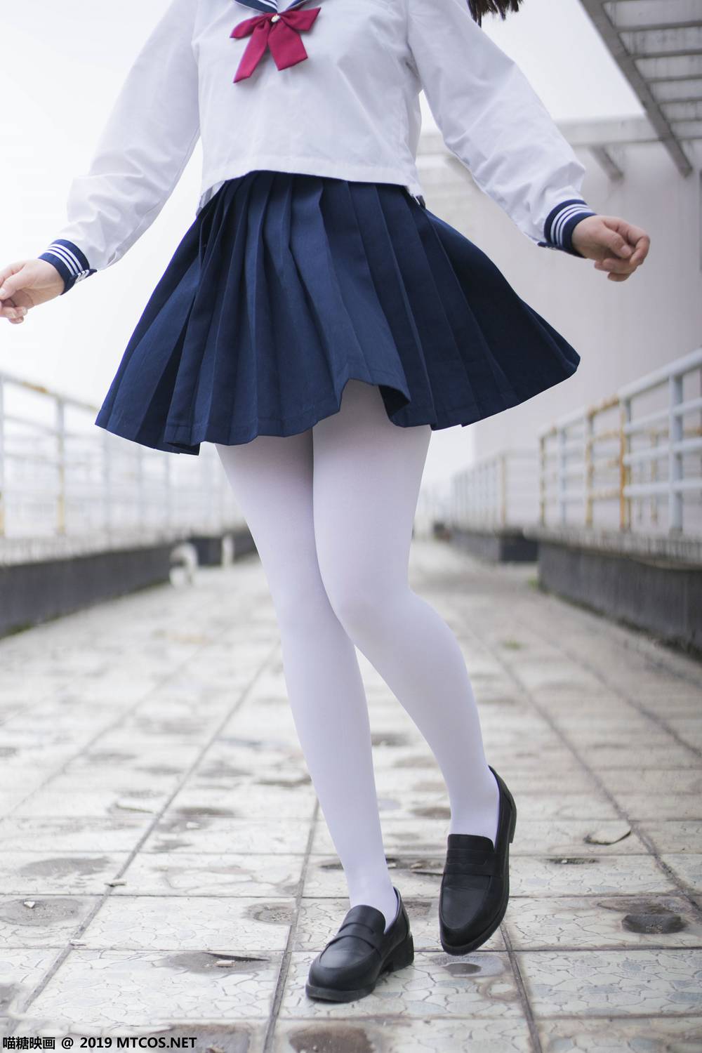 图片[21]-[喵糖映画] VOL.067 半度度度喵 喵喵的白丝水手服 在线浏览 – 速更版-美库