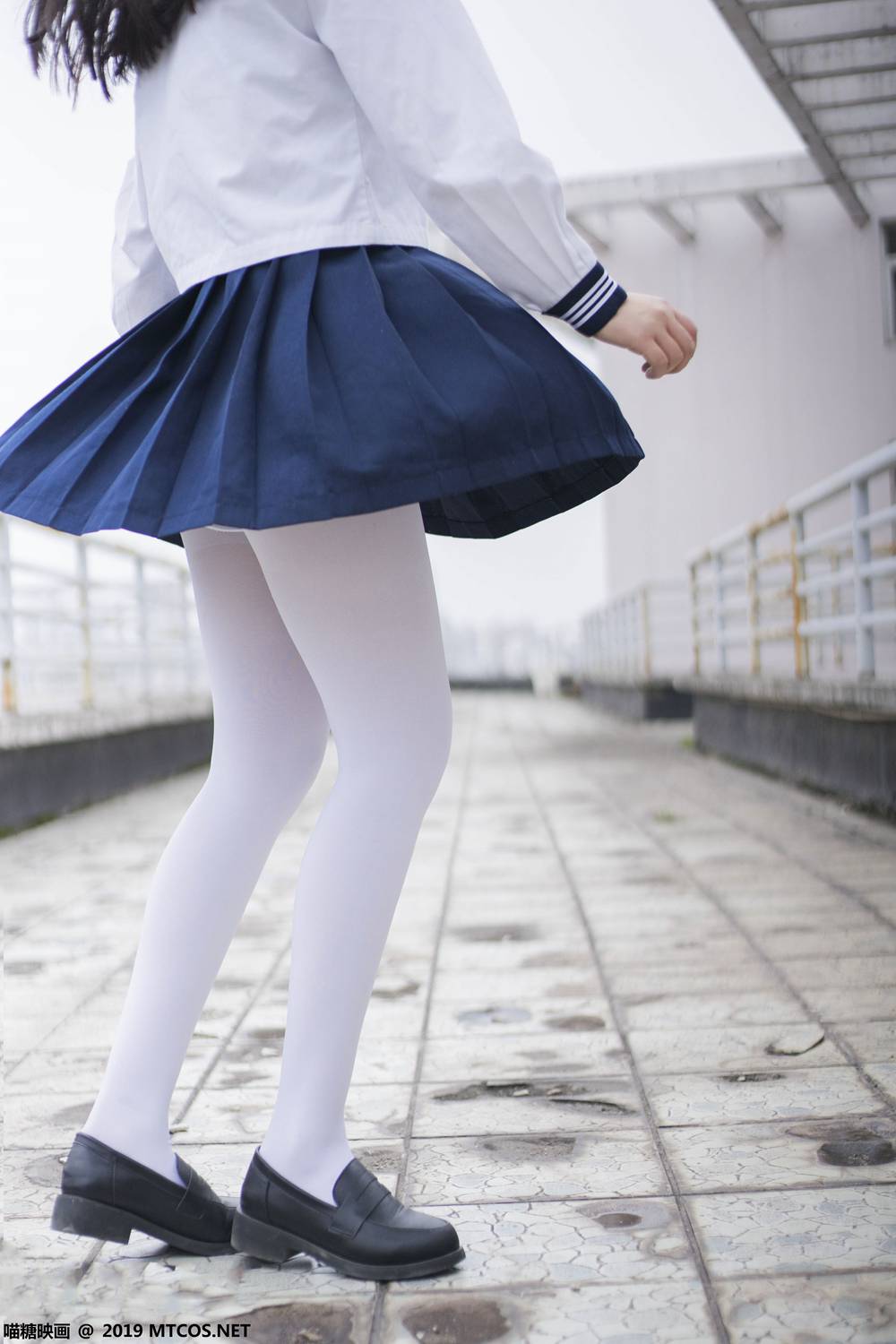 图片[22]-[喵糖映画] VOL.067 半度度度喵 喵喵的白丝水手服 在线浏览 – 速更版-美库