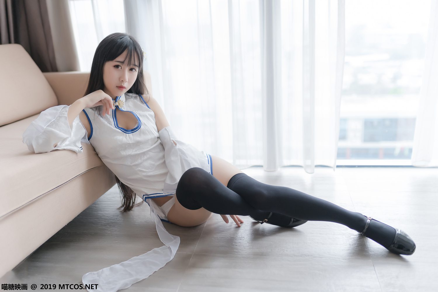 图片[37]-[喵糖映画] VOL.066 萌芽儿o0 旗袍半截袜 在线浏览 – 速更版-美库