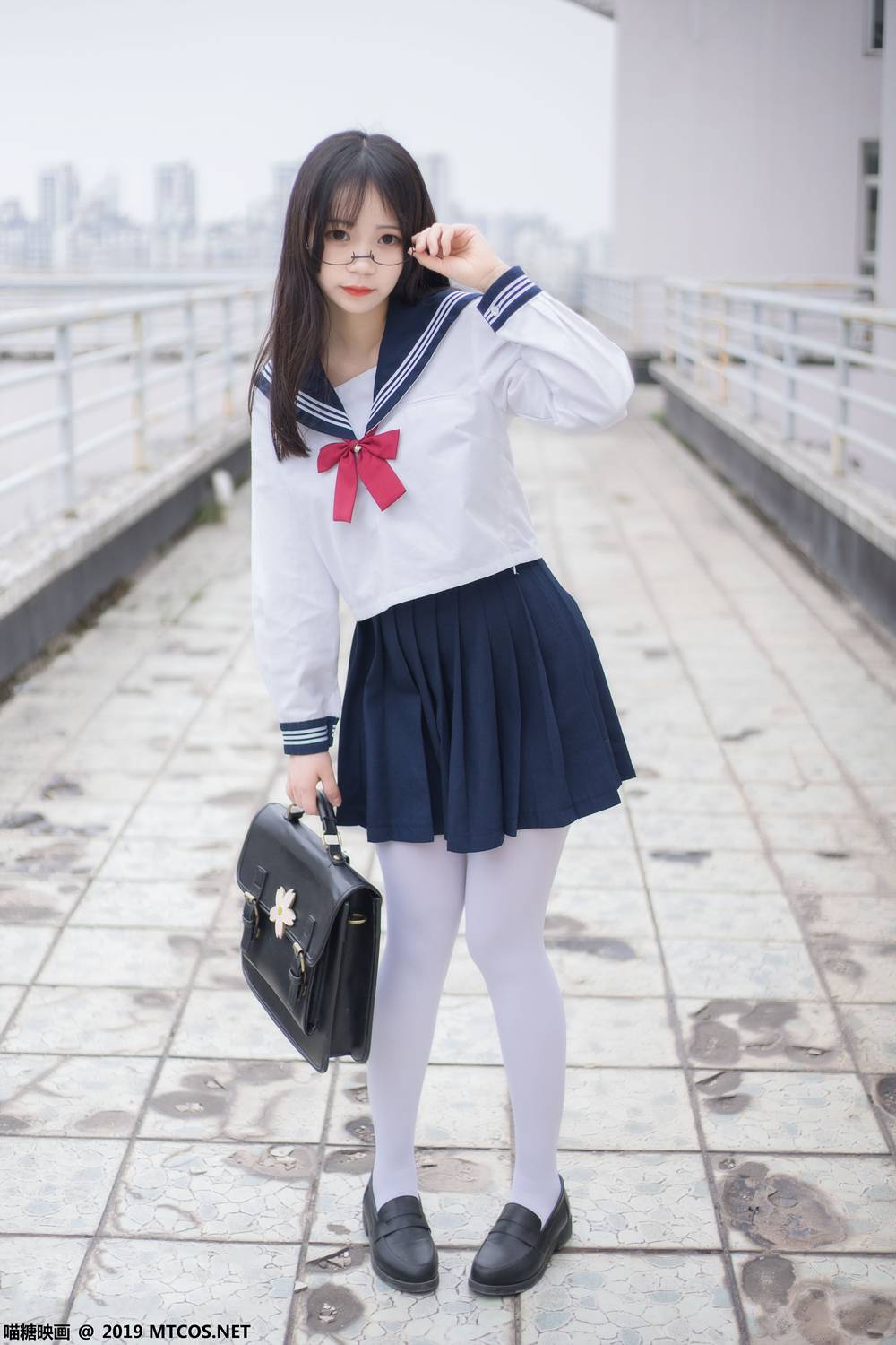 图片[41]-[喵糖映画] VOL.067 半度度度喵 喵喵的白丝水手服 在线浏览 – 速更版-美库