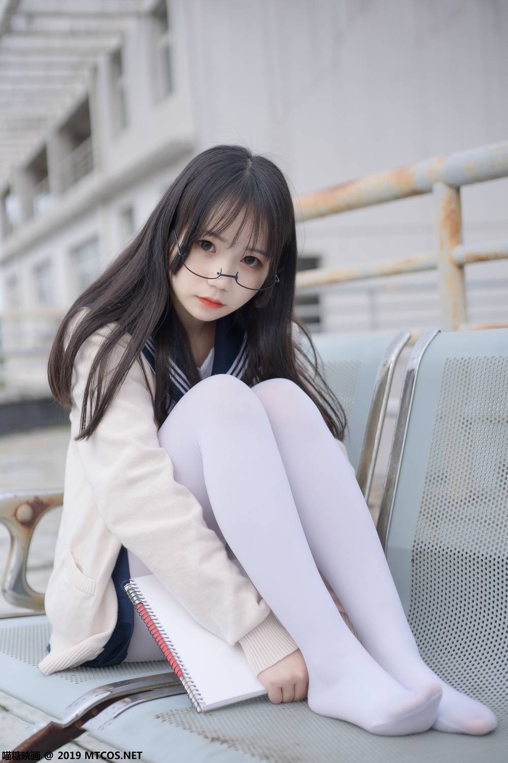 图片[44]-[喵糖映画] VOL.067 半度度度喵 喵喵的白丝水手服 在线浏览 – 速更版-美库