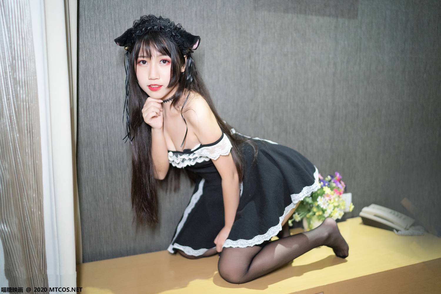 图片[18]-[喵糖映画] VOL.073 黑丝高跟鞋 在线浏览 – 速更版-美库