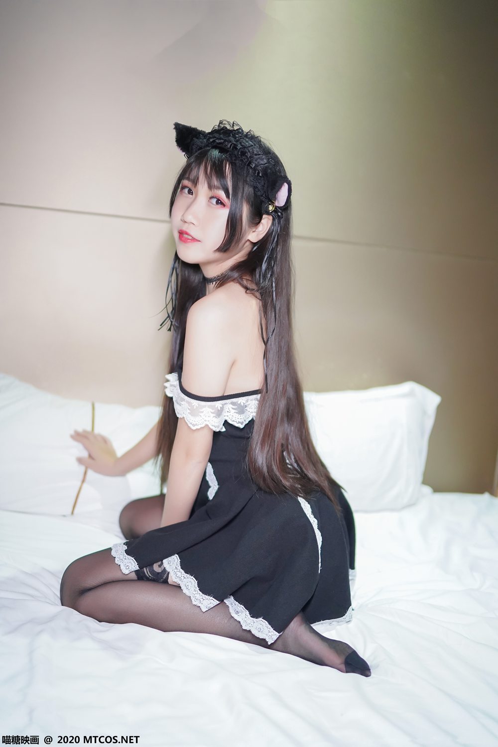 图片[21]-[喵糖映画] VOL.073 黑丝高跟鞋 在线浏览 – 速更版-美库