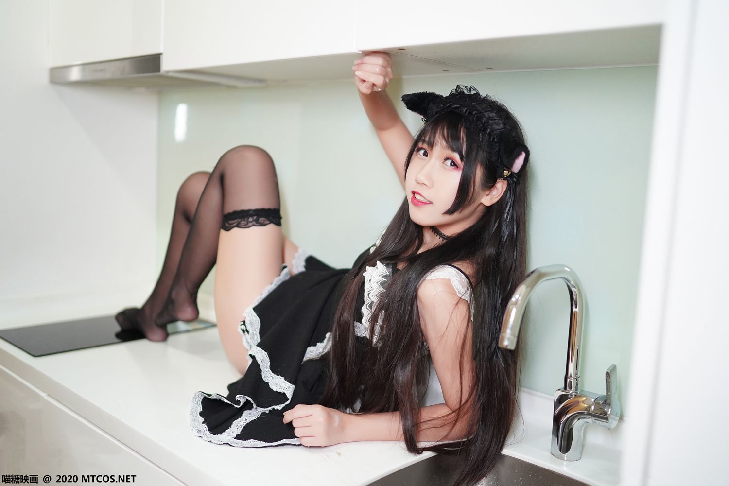 图片[25]-[喵糖映画] VOL.073 黑丝高跟鞋 在线浏览 – 速更版-美库