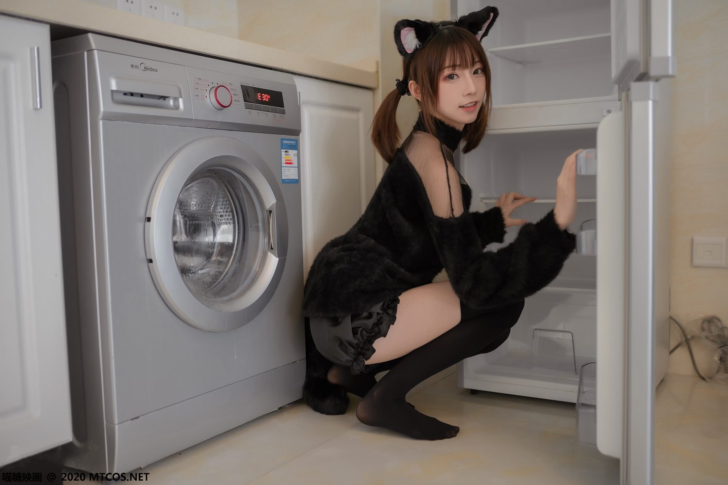 图片[42]-[喵糖映画] VOL.081 Kitaro_绮太郎 黑喵女友 在线浏览 – 速更版-美库